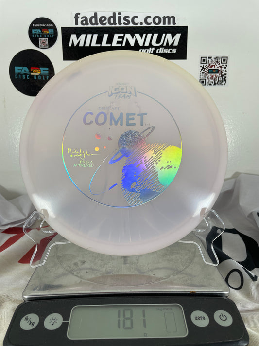 Discraft Comet Ultraviolet Z Pink-Purple w/ Silver Foil 181g Midrange