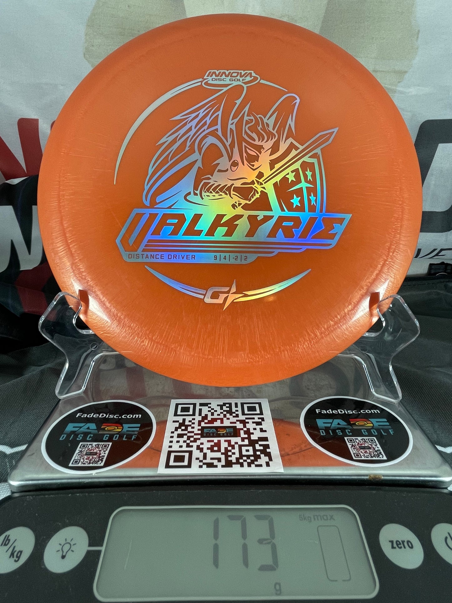 Innova Valkyrie GStar Orange 173g Distance Driver