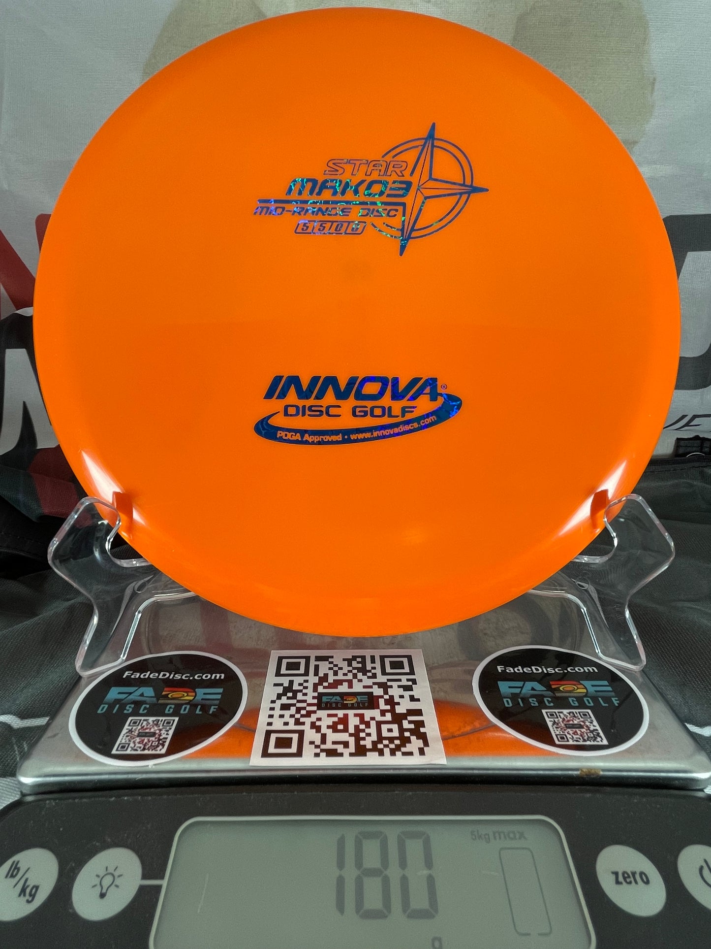 Innova Mako3 Star Orange 180g Midrange