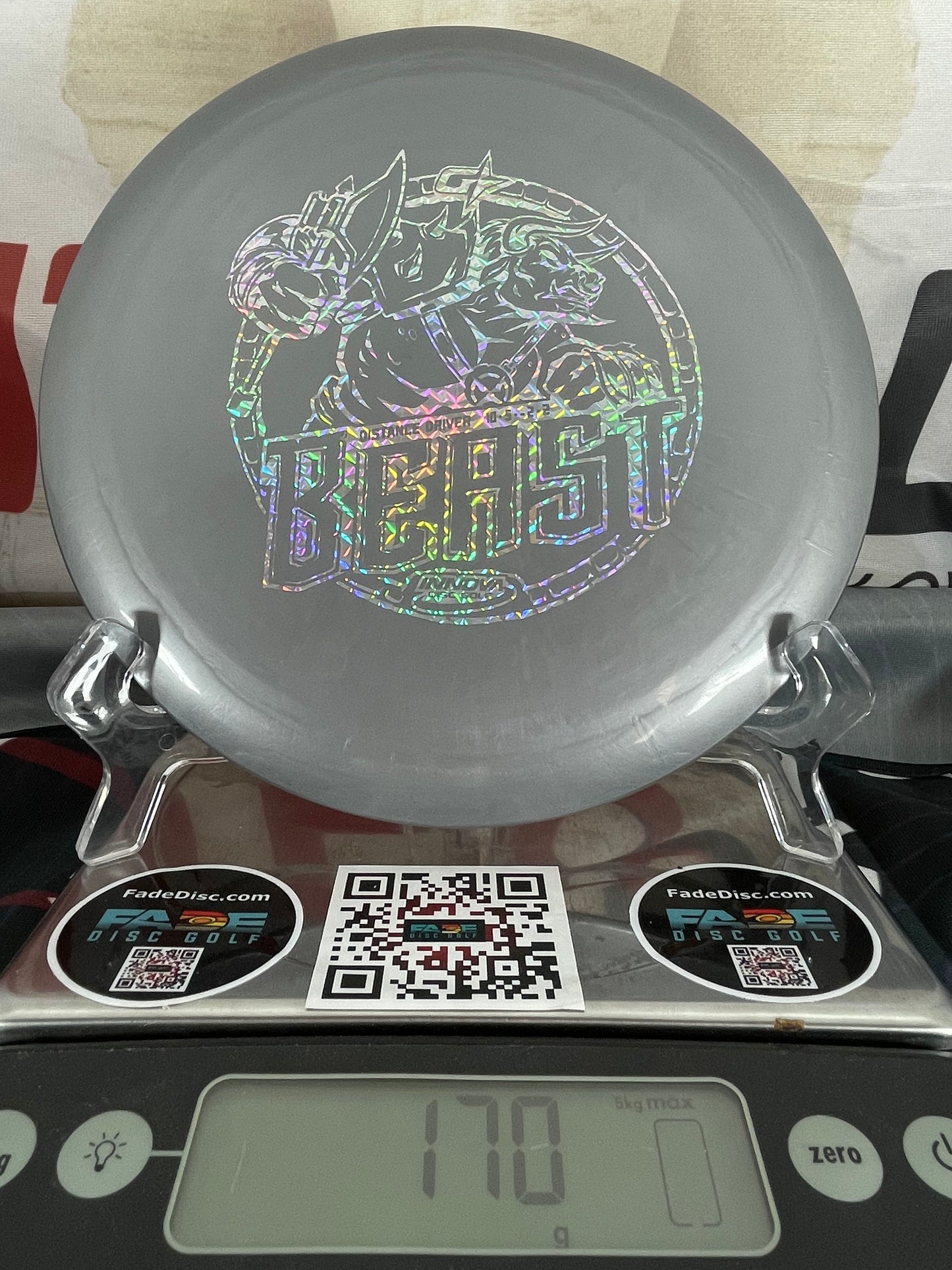 Innova Beast GStar 170g Gray w/ Rainbow Shatter Foil Distance Driver