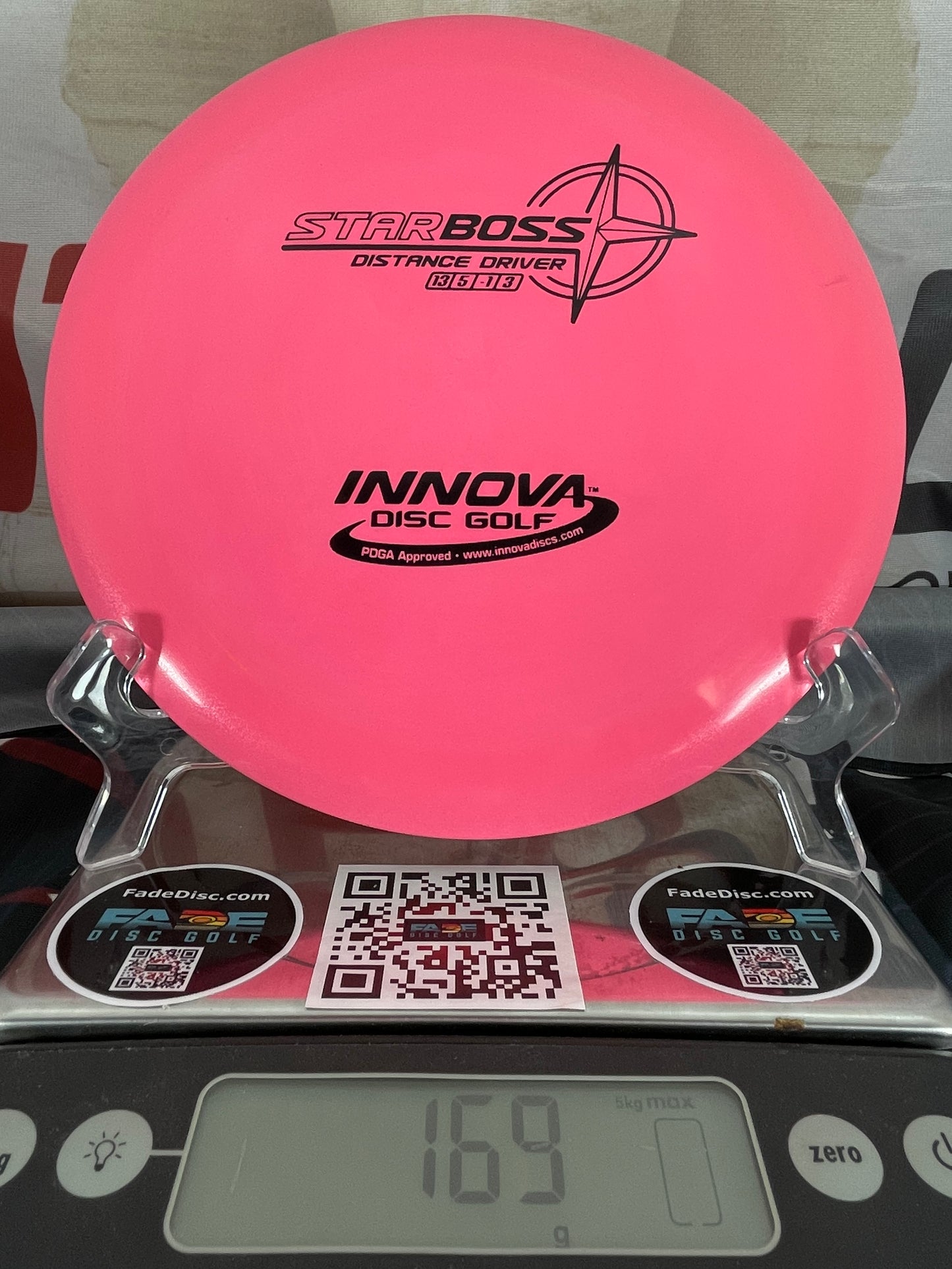 Innova Boss Star Pink w/ Black Foil 169g Distance Driver