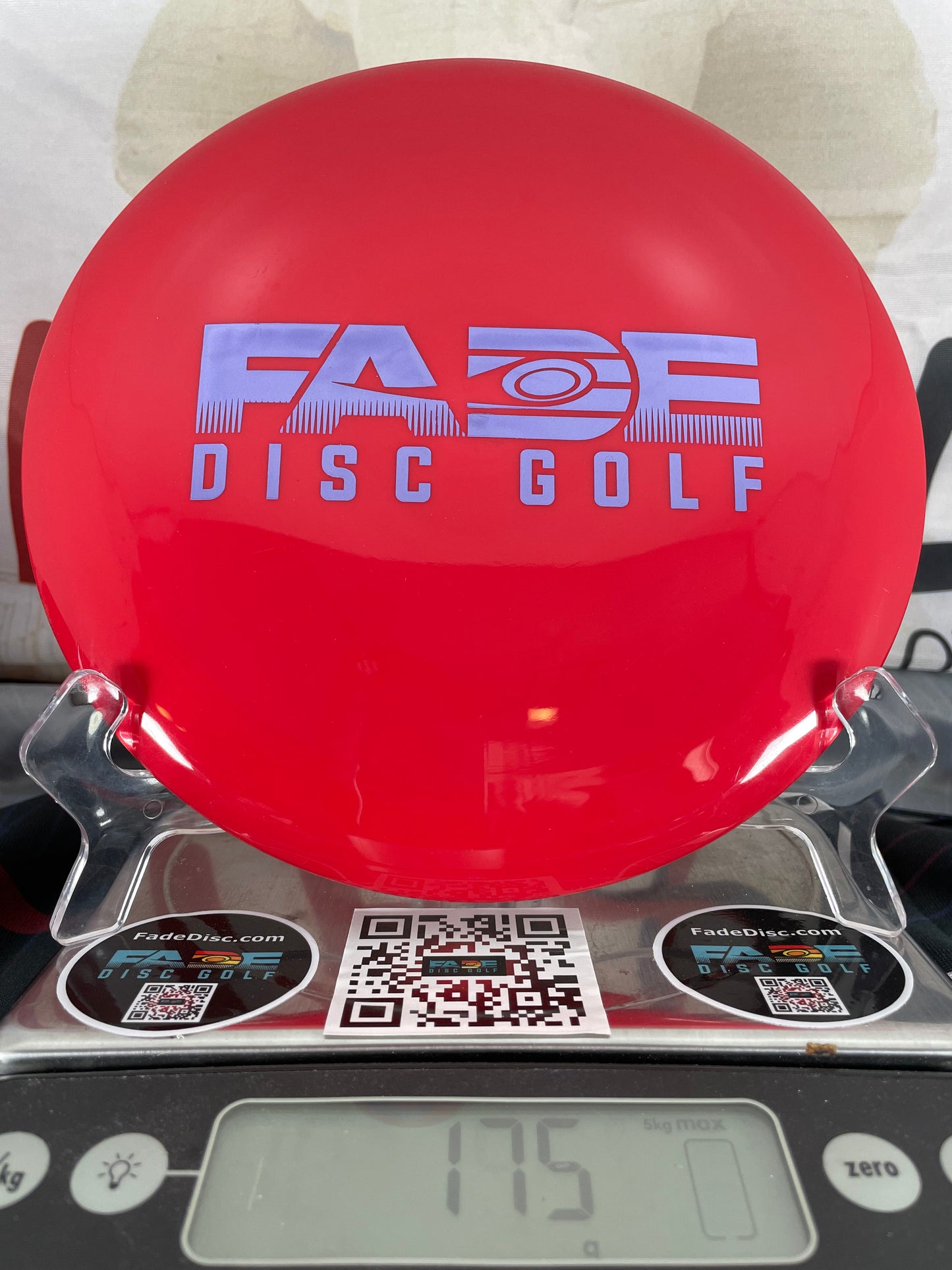 Innova Destroyer Star 175g Red w/ Purple-Blue Foil Fade Disc Golf Custom Stamp Distance Driver