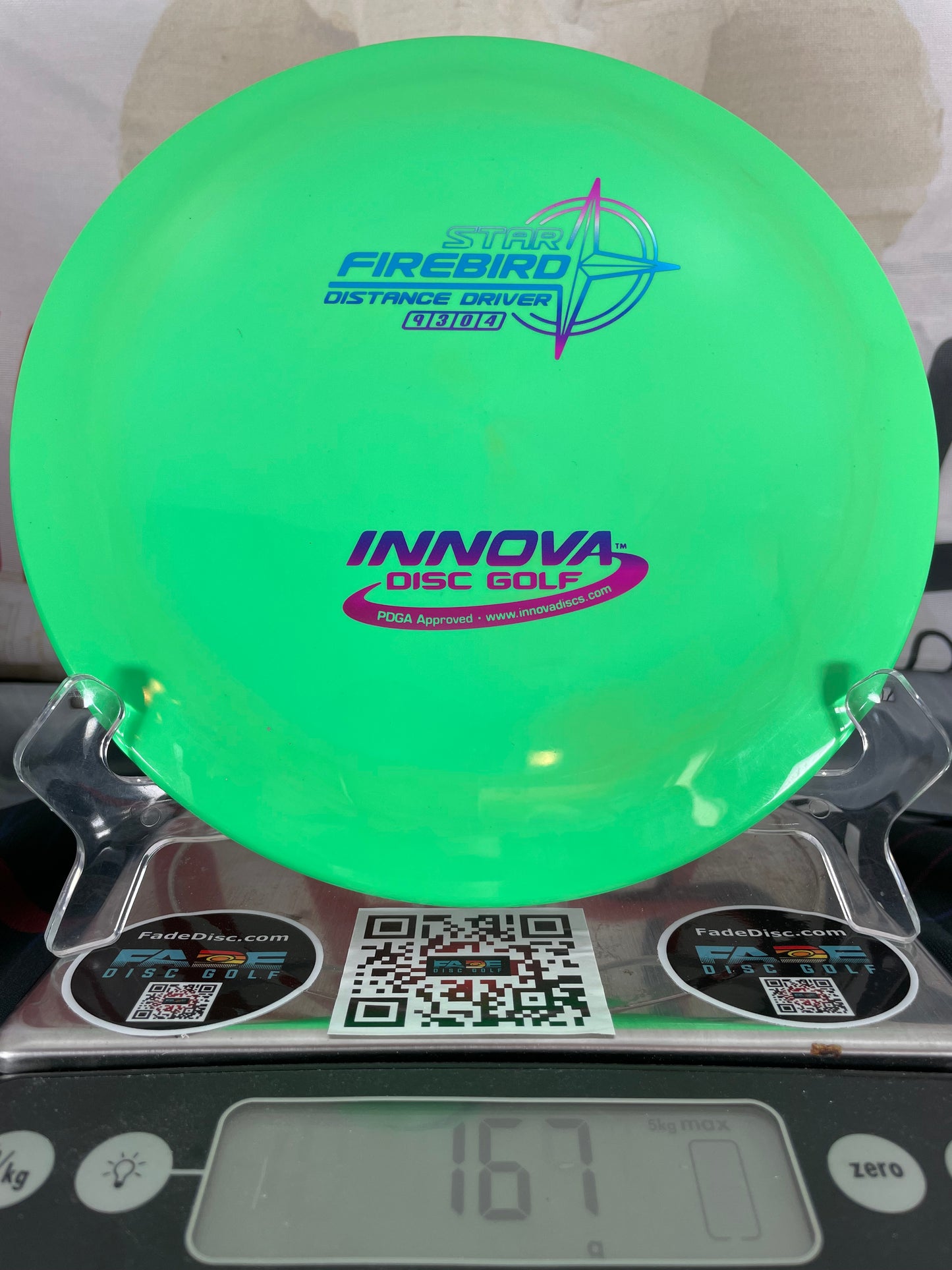 Innova Firebird Star Green 166g Distance Driver