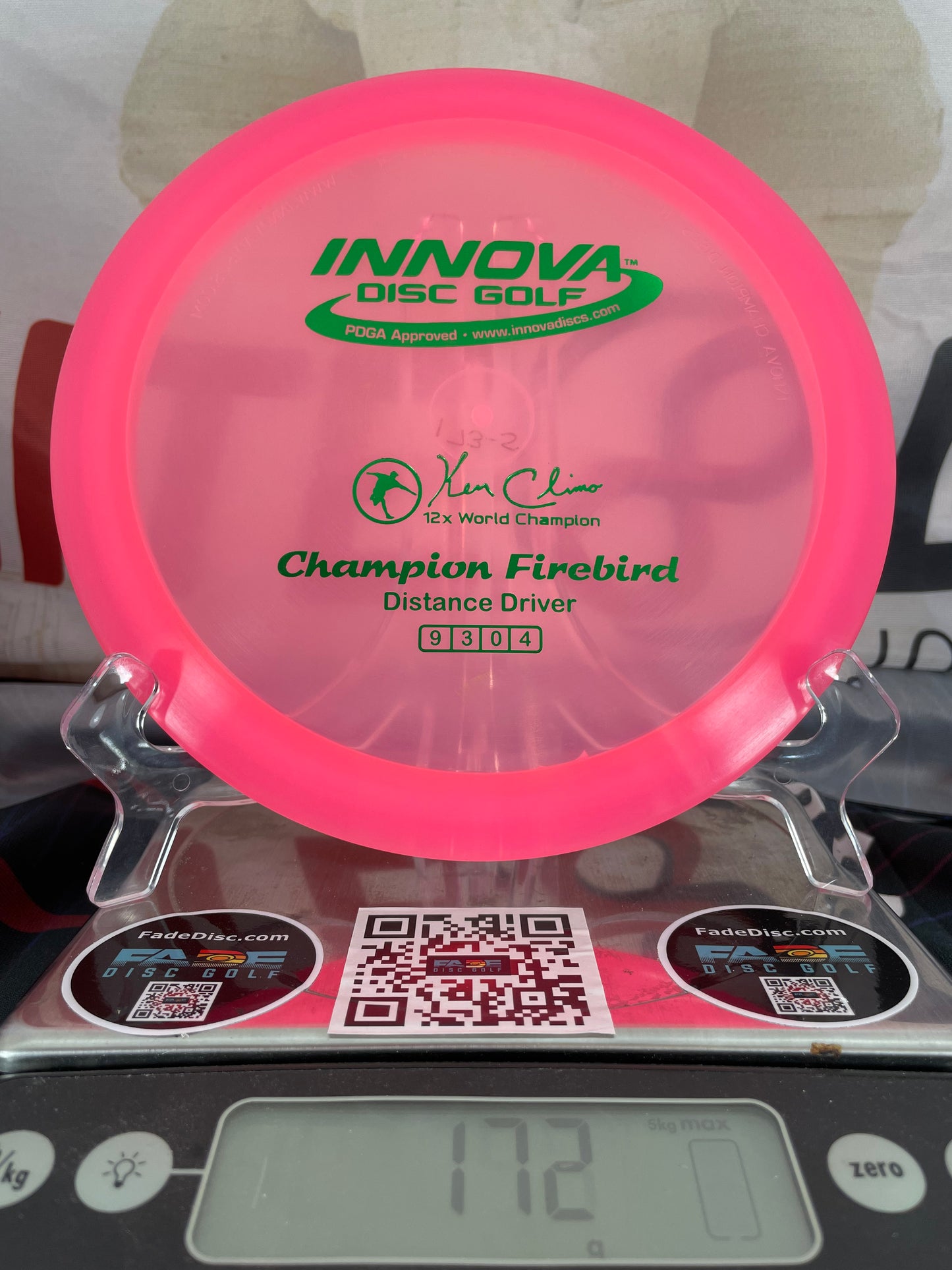 Innova Firebird Champion Pink 172g Distance Driver