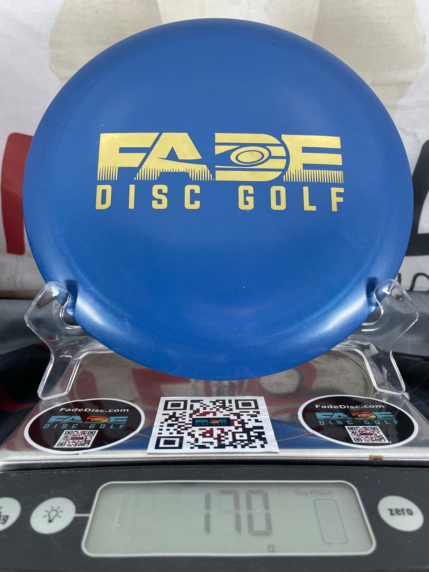 Innova Roadrunner GStar 170g Blue w/ Gold Foil Fade Disc Golf Custom Stamp Distance Driver