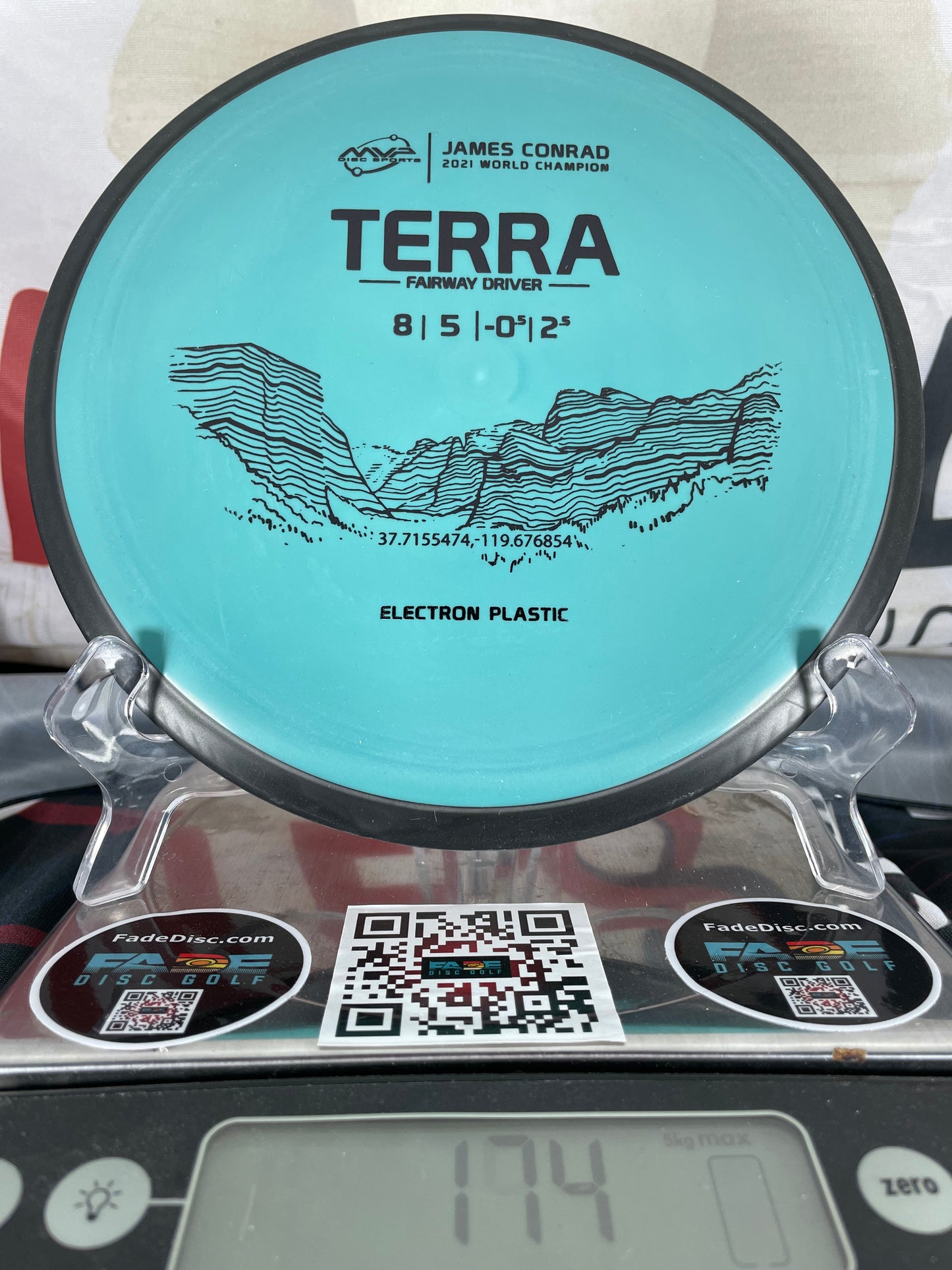 MVP Terra Electron Teal 174g Fairway Driver