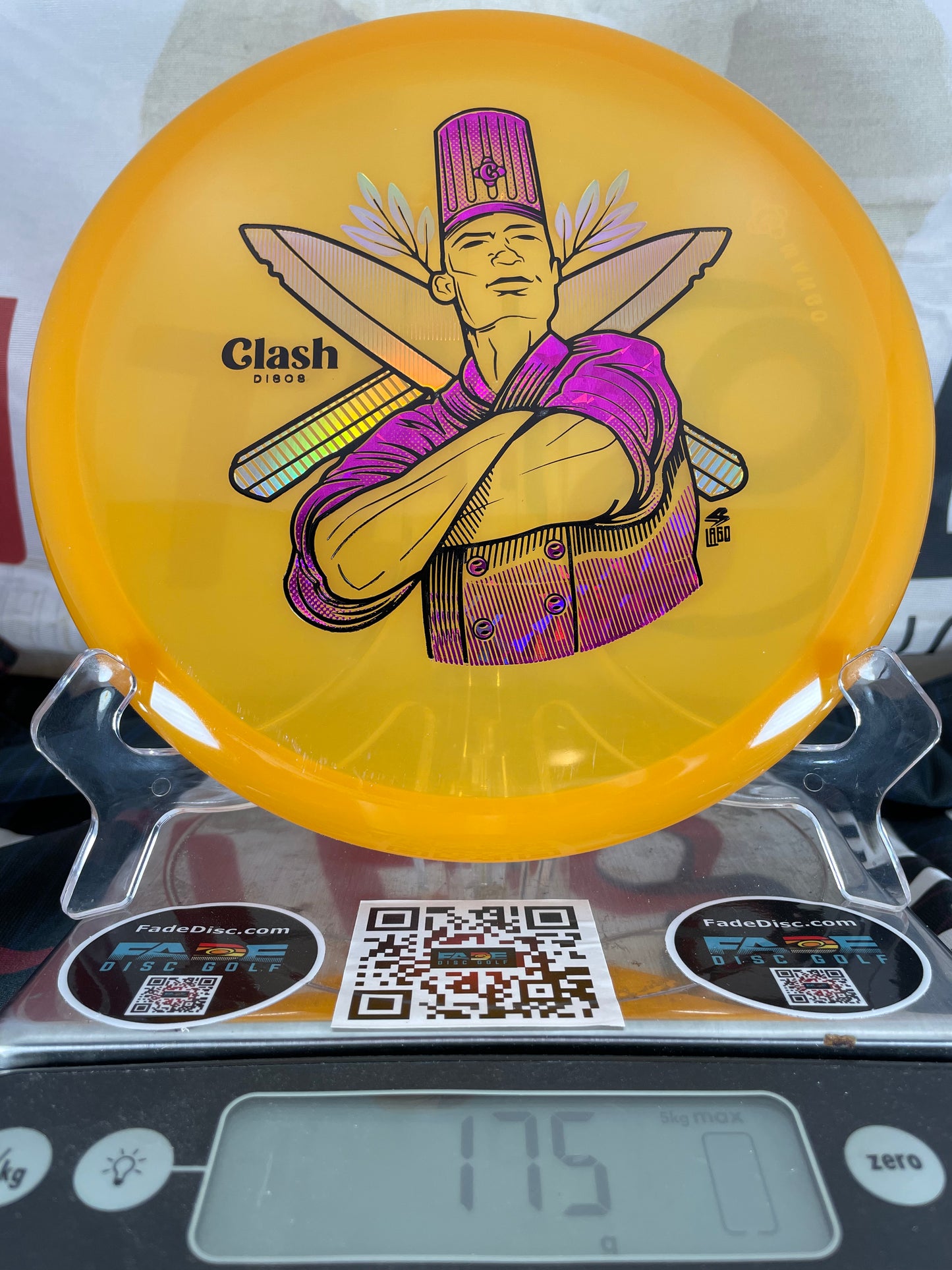 Clash Mango Steady Orange 175g Midrange