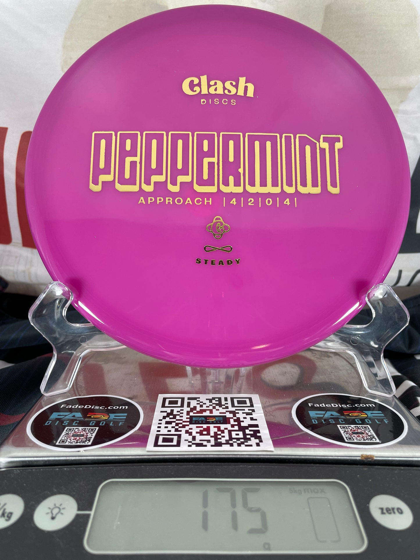 Clash Peppermint Steady Purple 175g Midrange