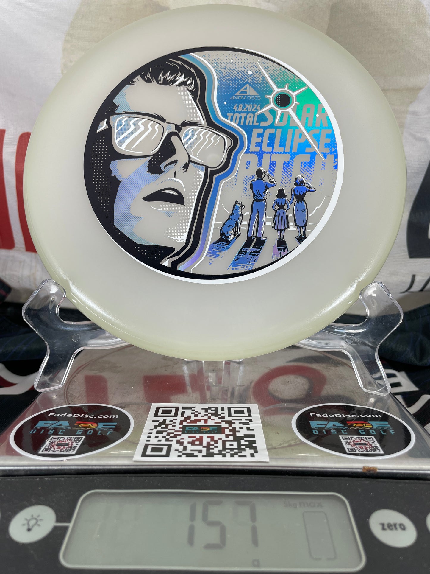 Axiom Pitch Total Eclipse 157g Blue Glow Special Edition Putter