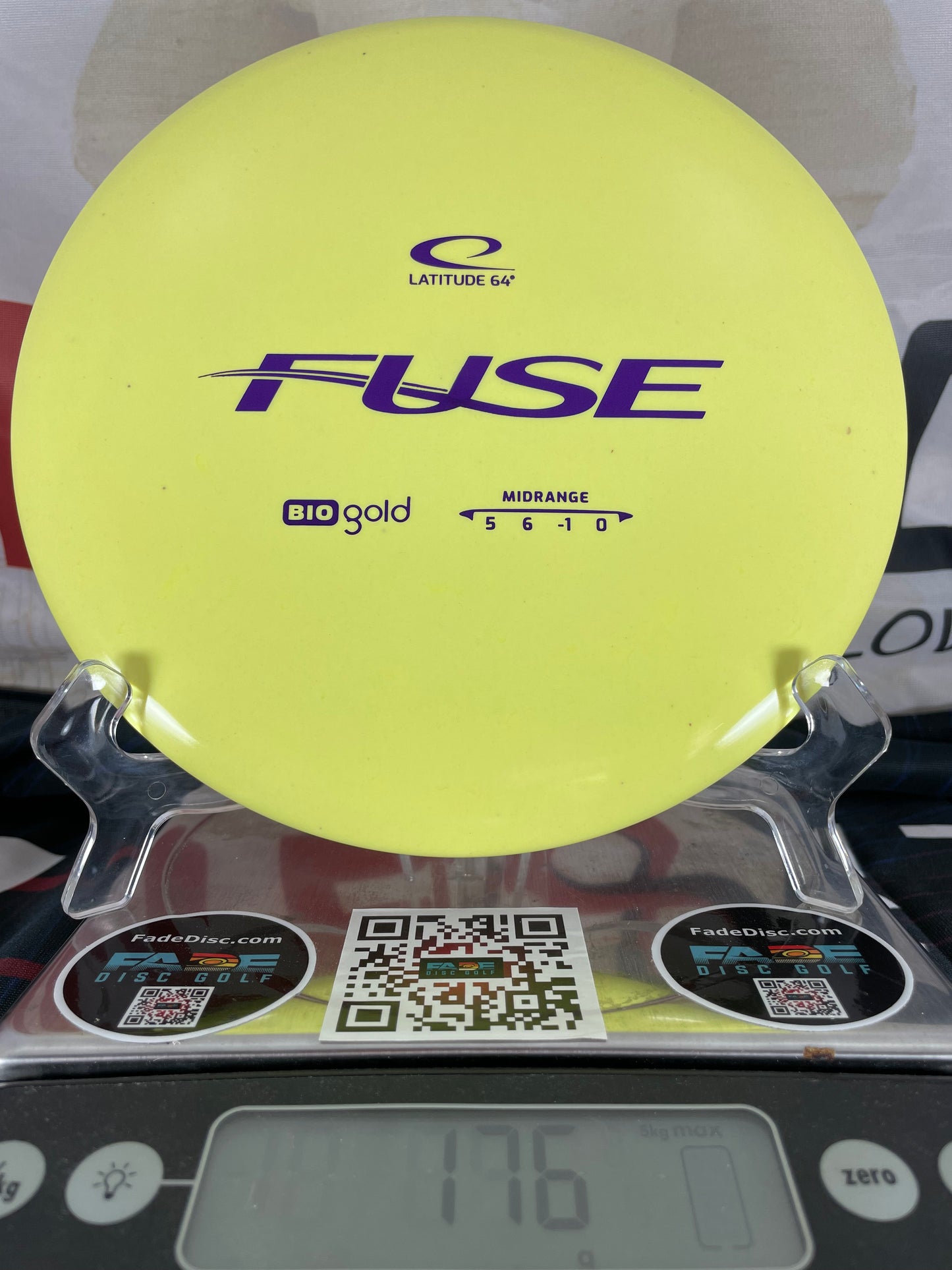 Latitude 64 Fuse BioGold 176g Yellow Midrange