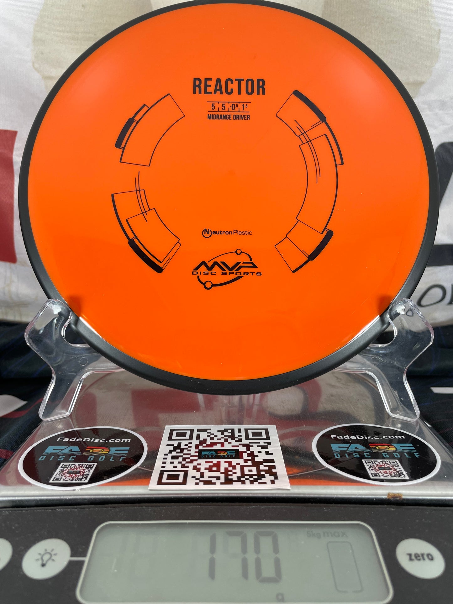 MVP Reactor Neutron 170g Orange Midrange