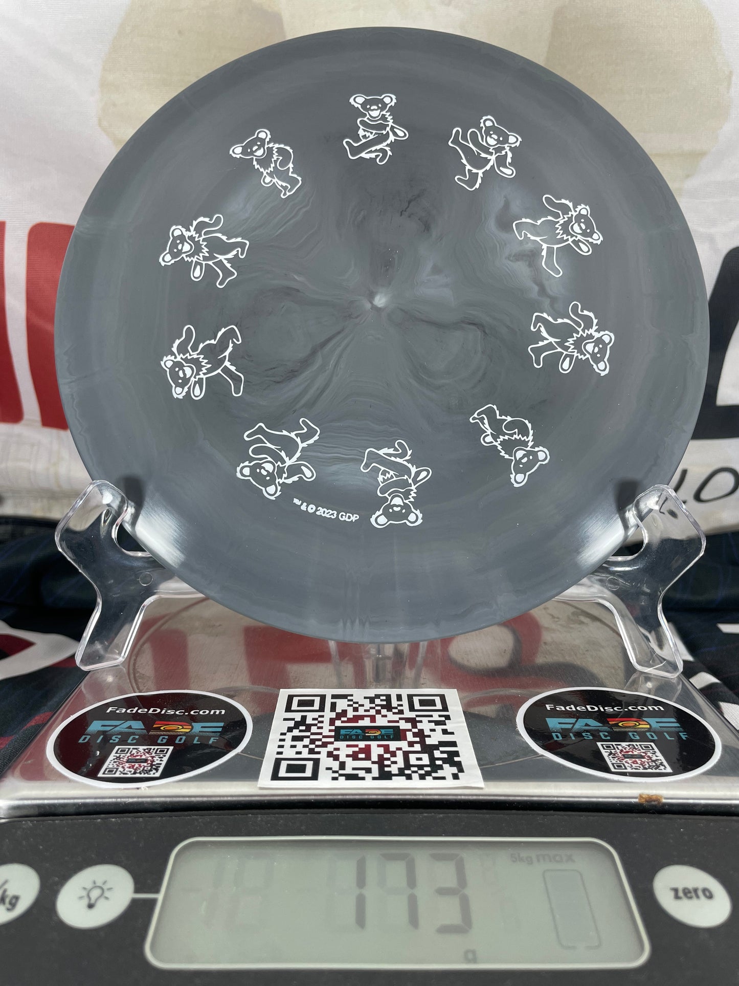 Discmania FD Swirly S-Line 173g Gray "Ring of Bears" Fairway Driver