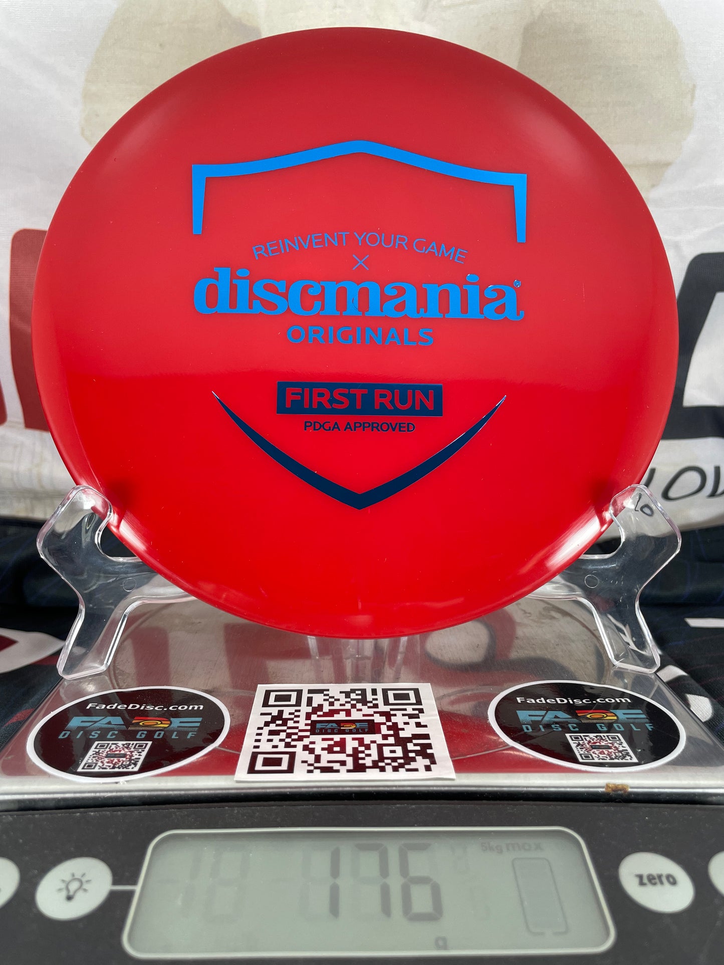 Discmania MD5 S-Line Red 176g #2 First Run Midrange