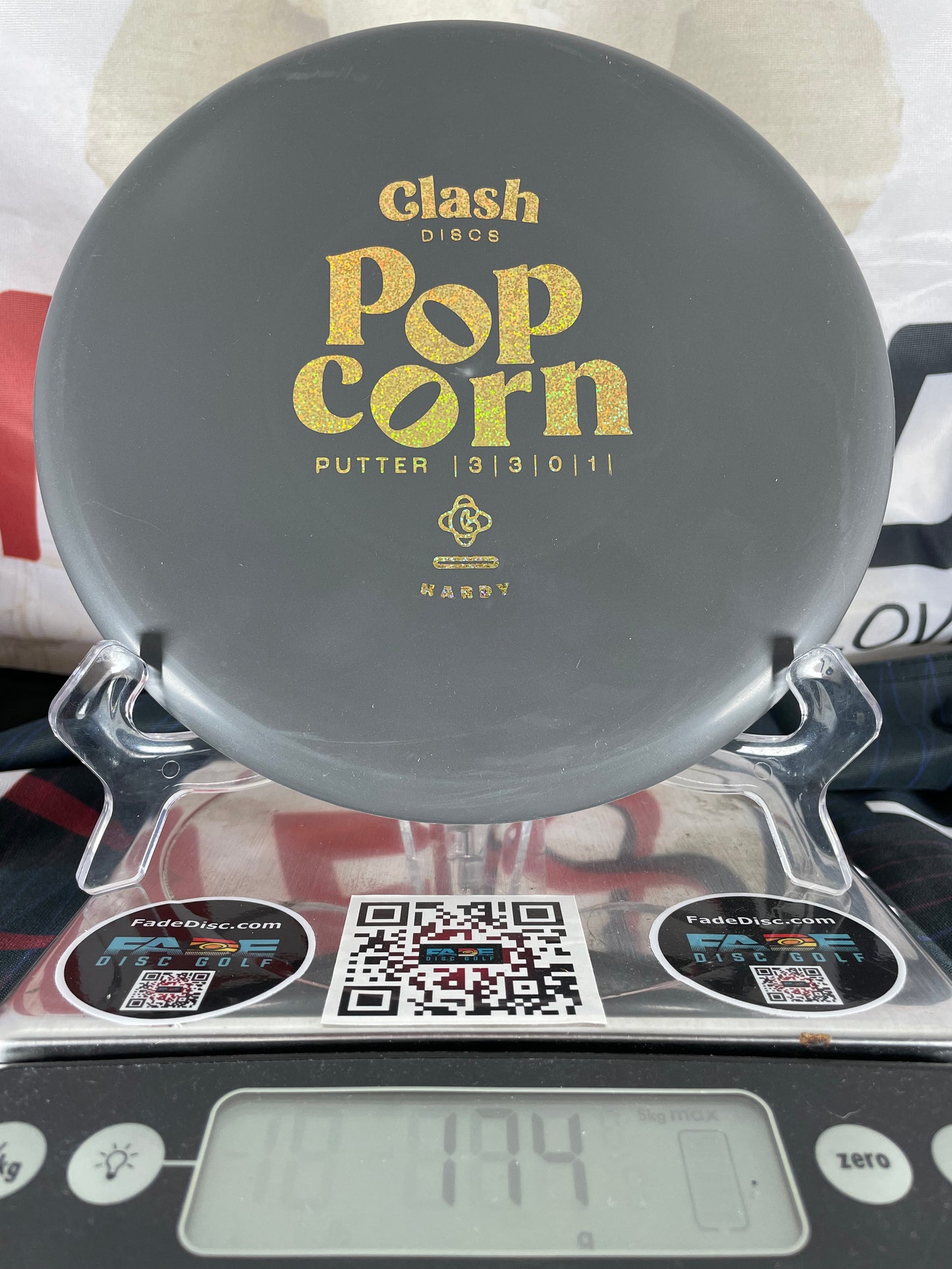Clash Popcorn Hardy Gray 174g Putter