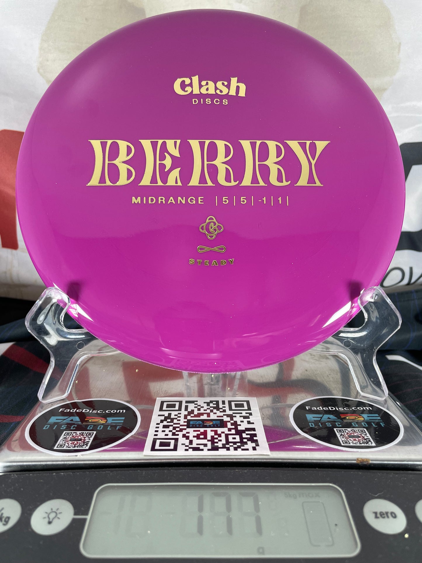 Clash Berry Steady Purple 177g Midrange