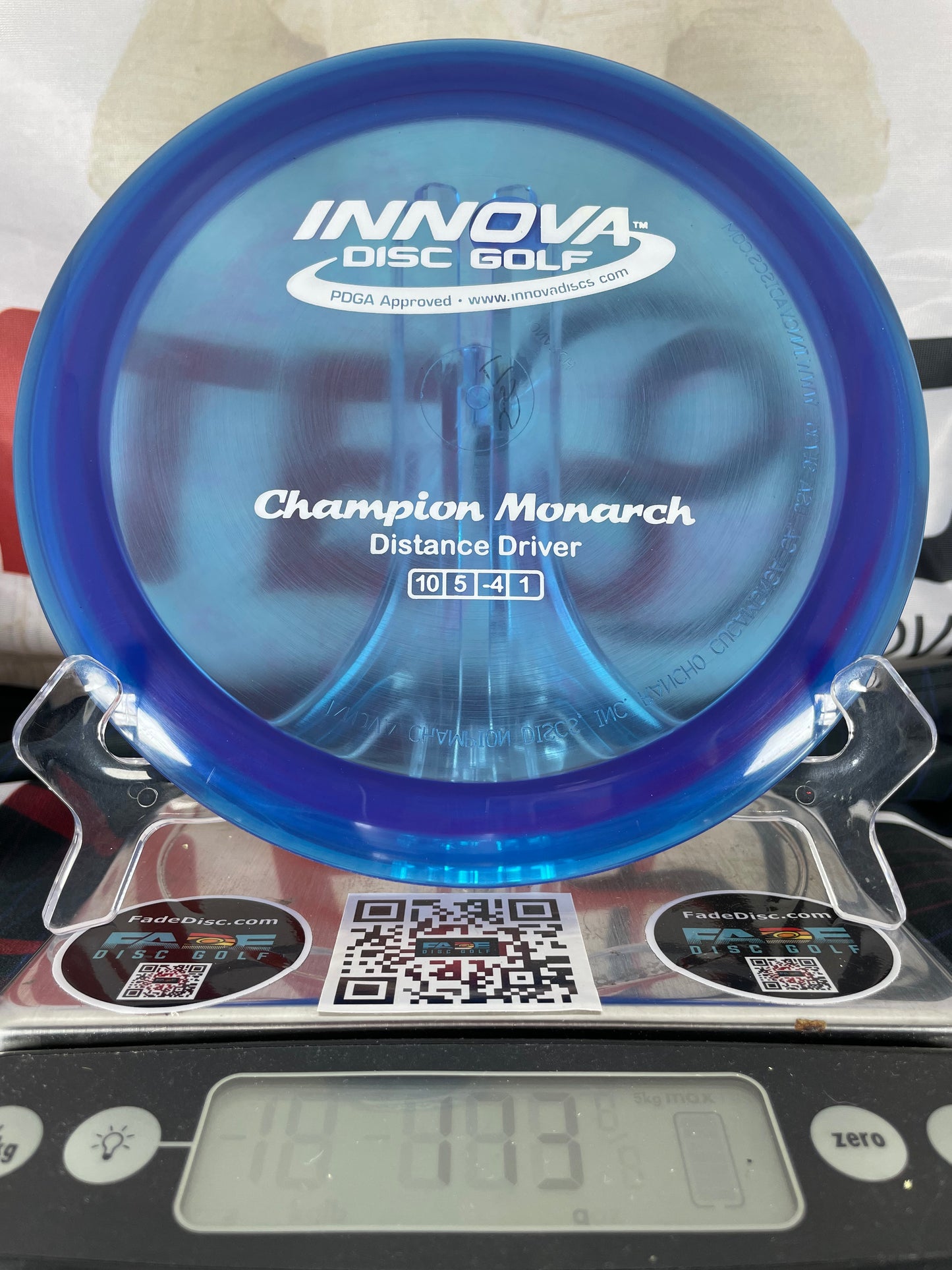 Innova Monarch Champion Blue 173g Distance Driver