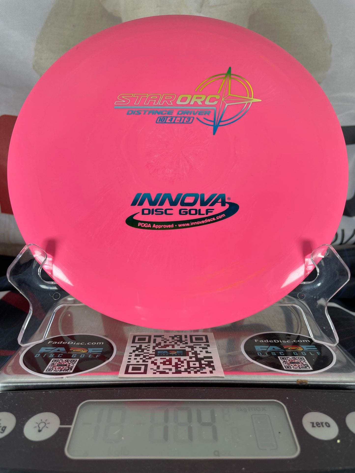 Innova Orc Star Pink 174g Distance Driver