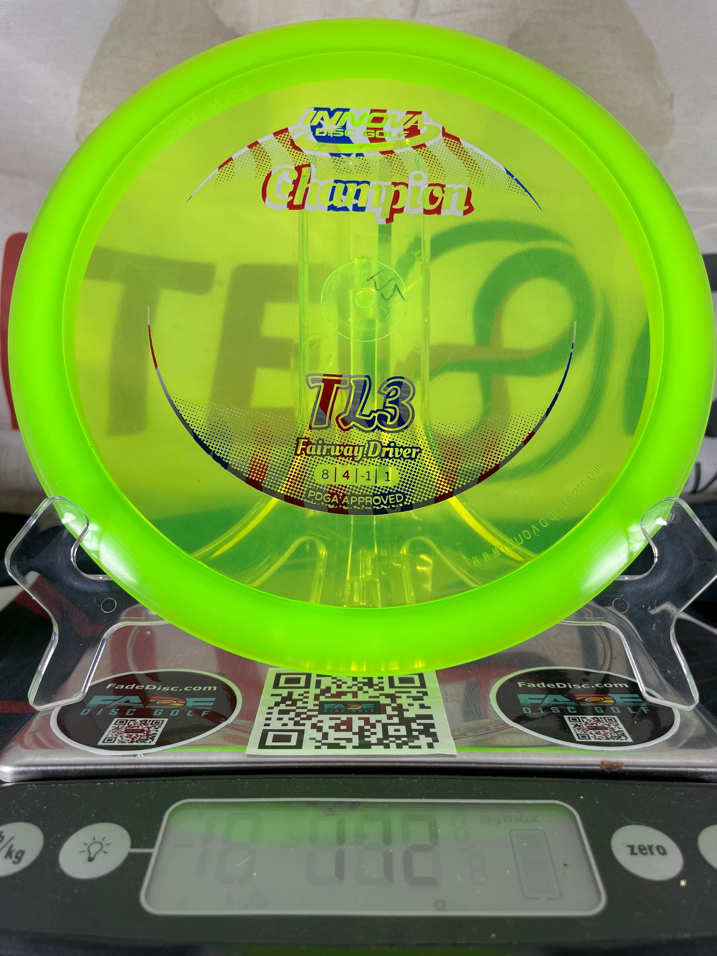 Innova TL3 Champion Green 172g Fairway Driver
