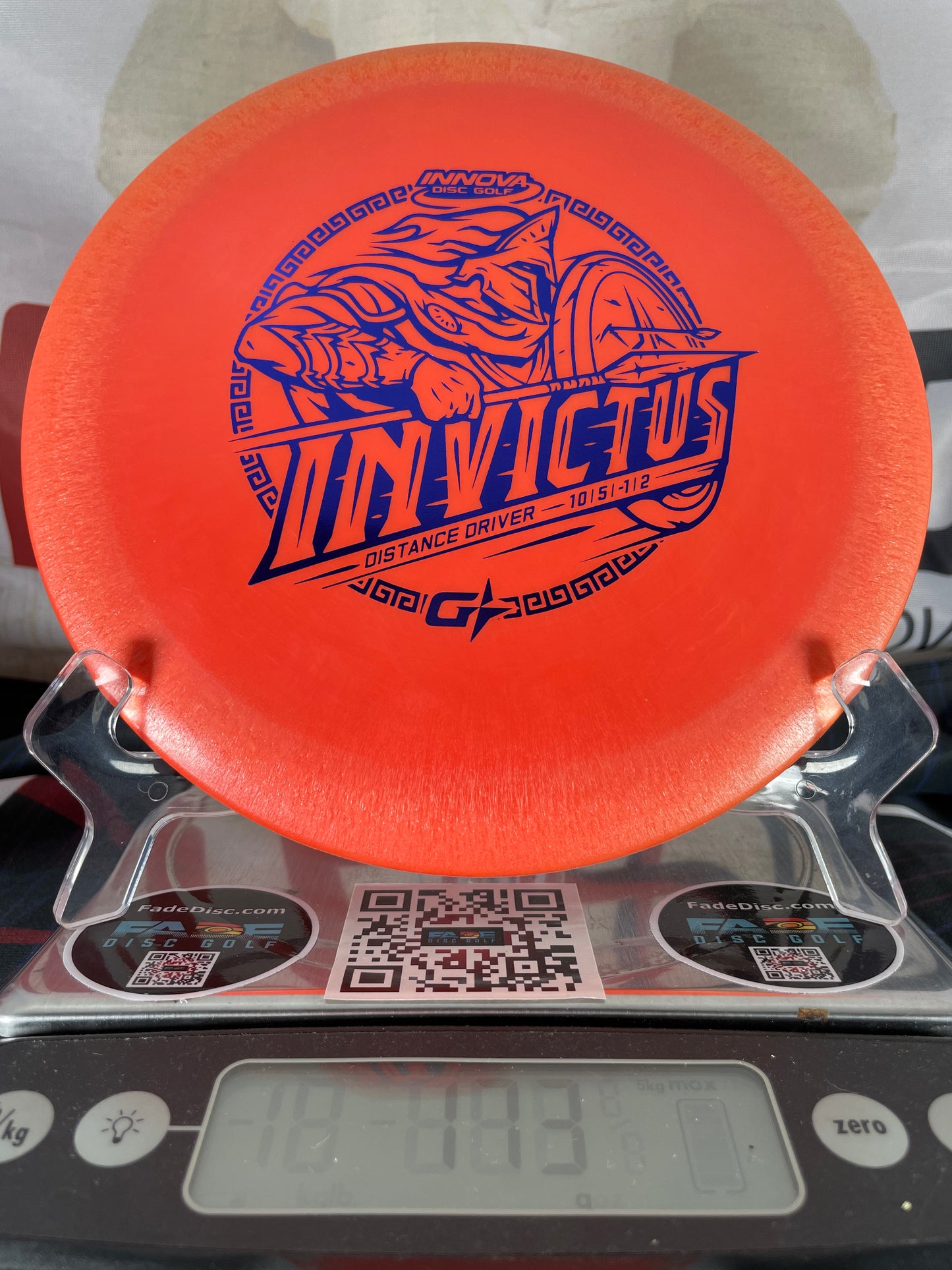 Innova Invictus GStar Orange 173g Distance Driver