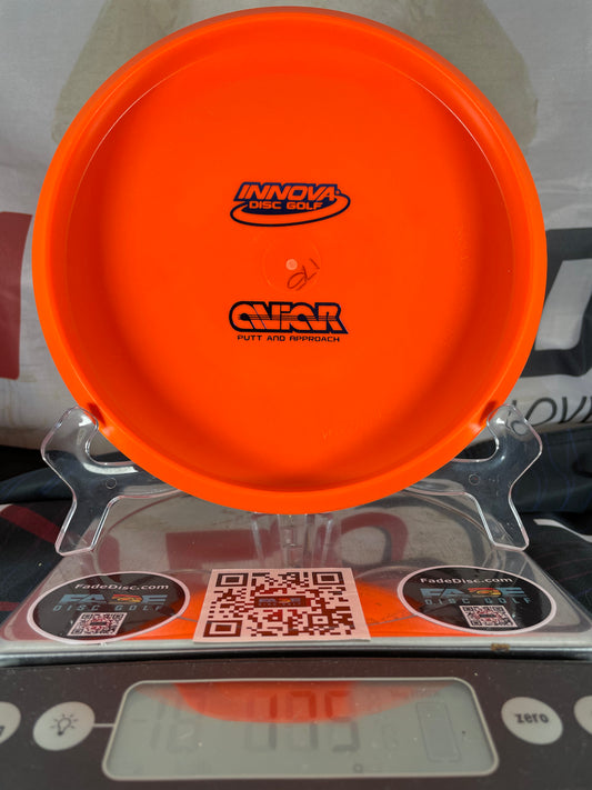 Innova Aviar DX 175g Orange w/ Blue Foil Bottom Stamp Putter