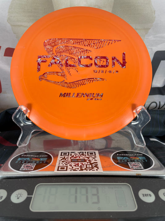 Millennium Falcon Millennium 174g Orange w/ Red-Silver Foil Distance Driver