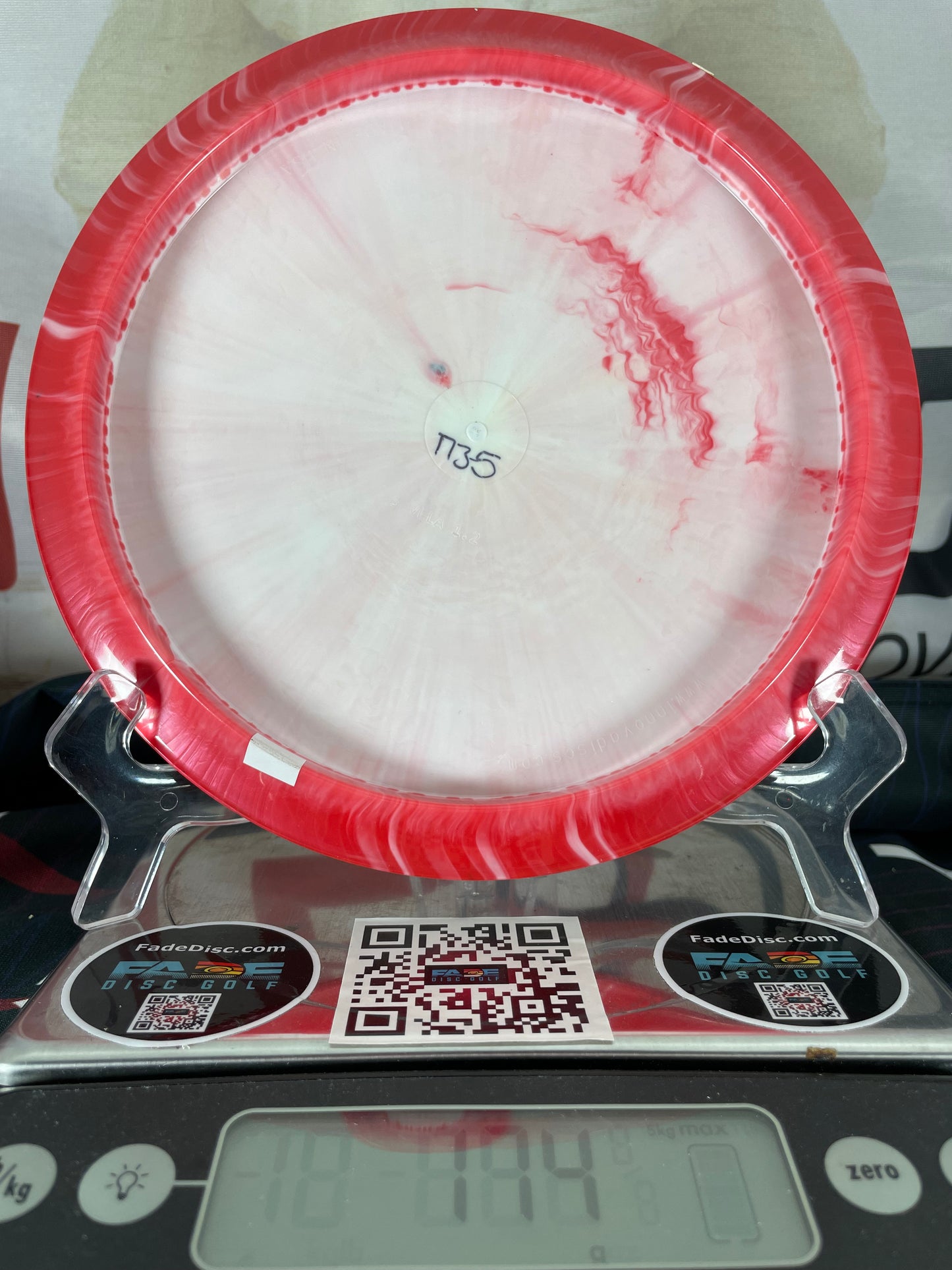 Millennium Vela Sirius Helio 174g Red-Pink Swirl w/ Purple Foil Heimburg Limited Edition Fairway Driver