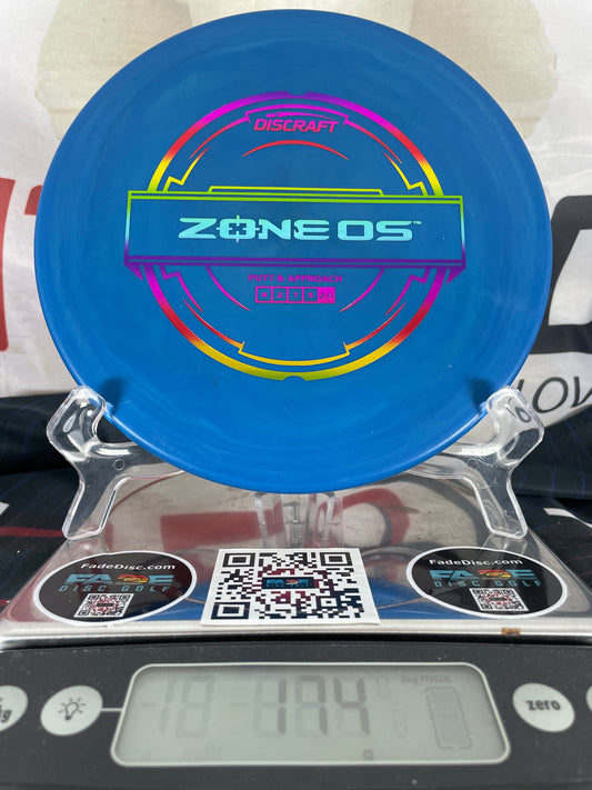 Discraft Zone OS Putter Line Blue w/ Rainbow Foil 174g Putter