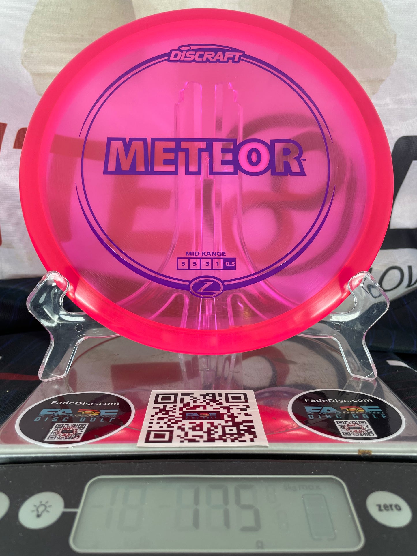 Discraft Meteor Z Line Pink 175g Midrange