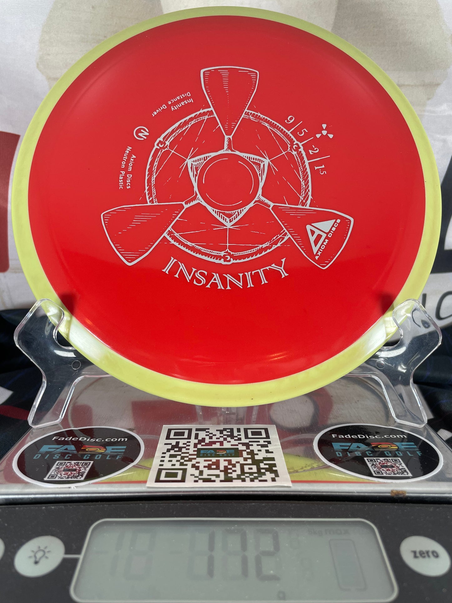 Axiom Insanity Neutron Red 172g Distance Driver