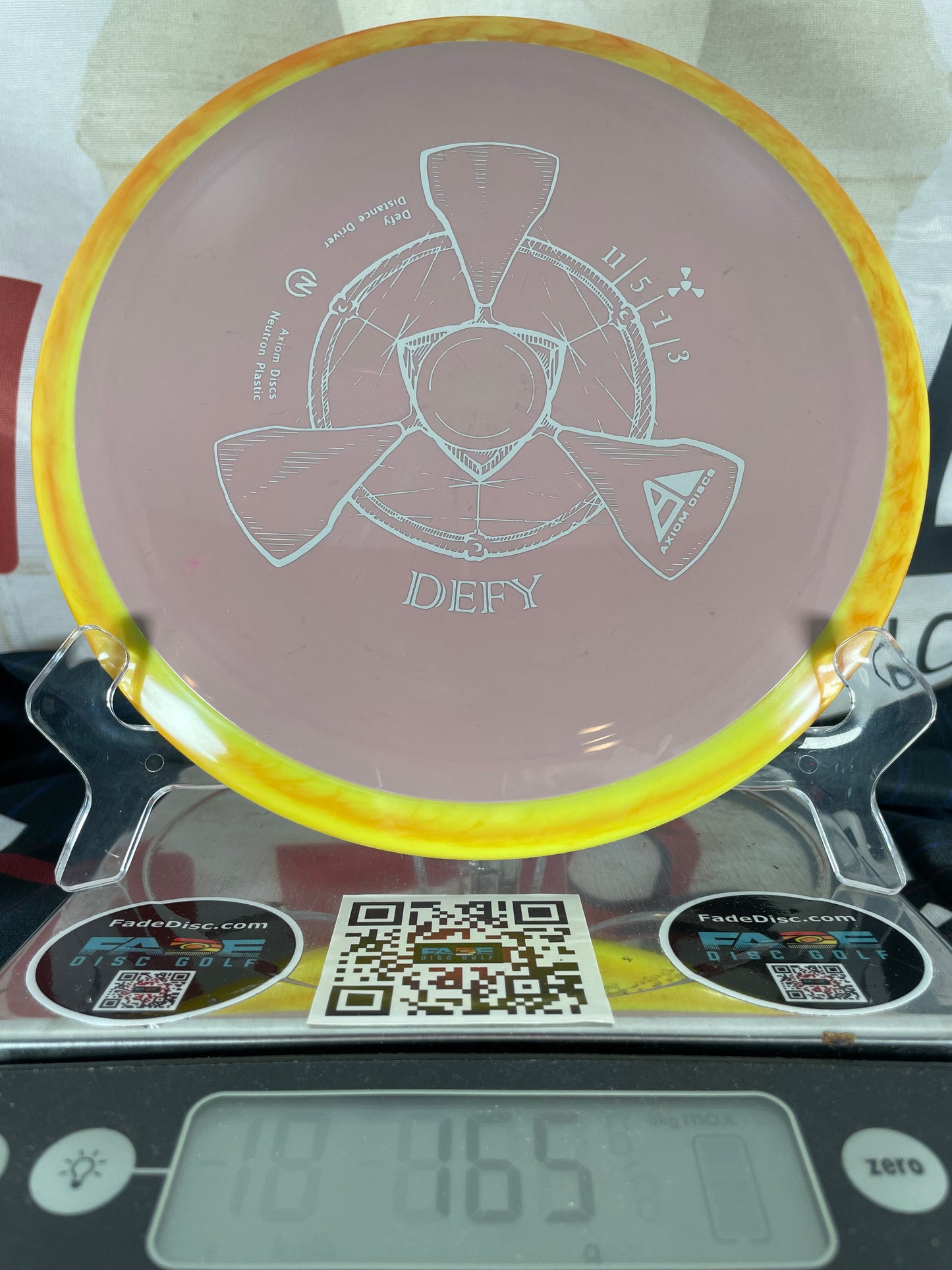 Axiom Defy Neutron Pink 165g Distance Driver