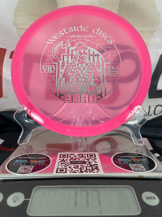 Westside Gatekeeper VIP 177g Pink w/ Silver Foil Midrange