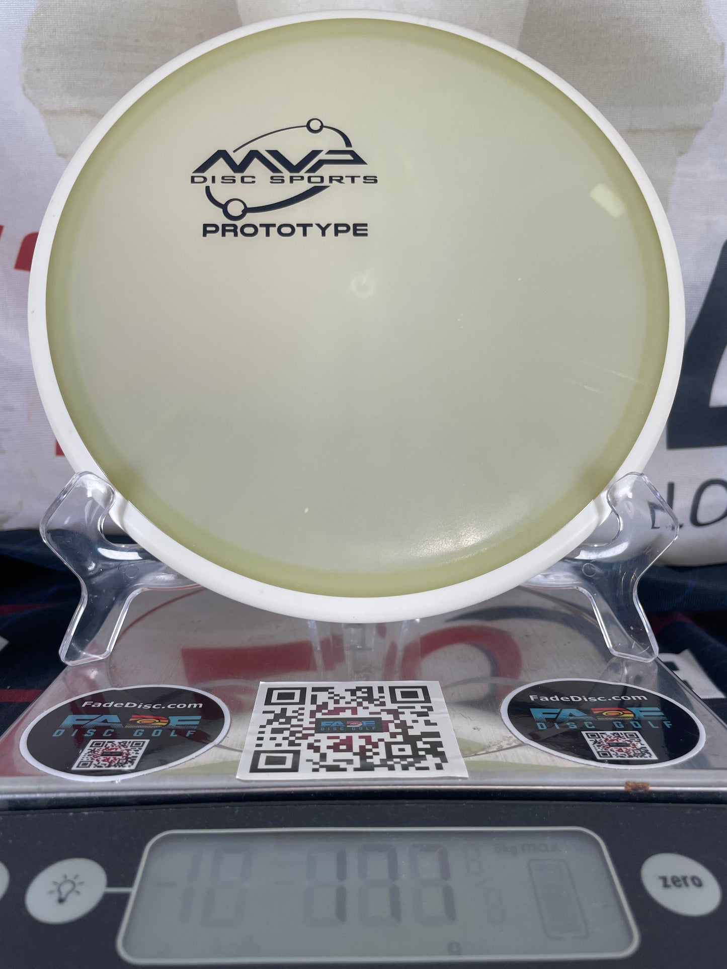 MVP Reactor Eclipse Glow Yellow 176g Prototype Midrange