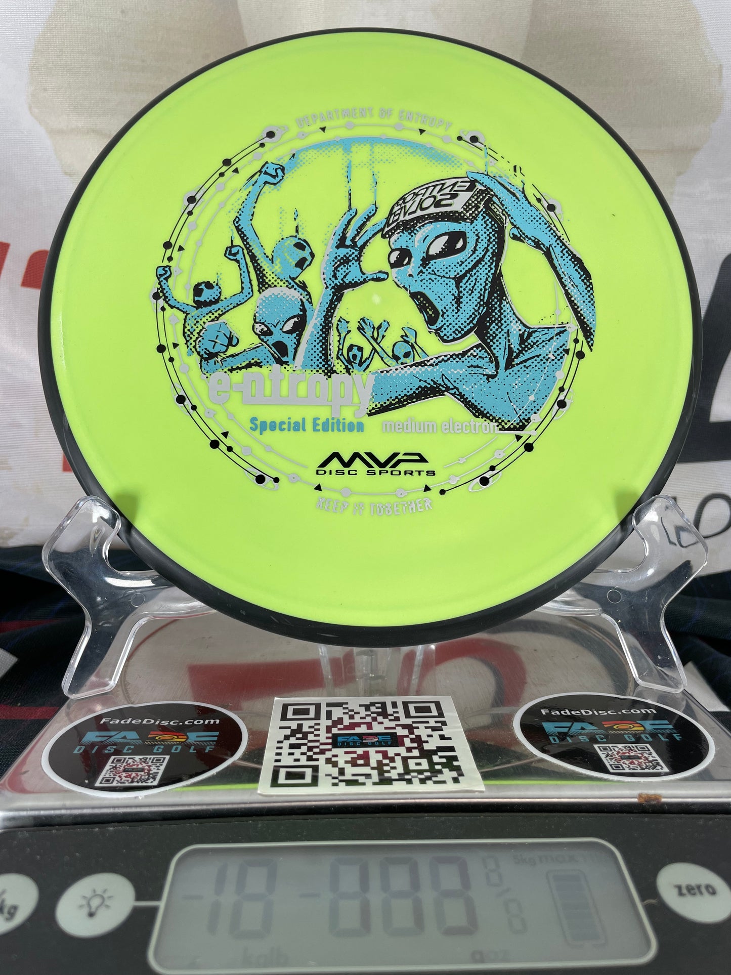 MVP Entropy Electron Medium 173g Neon Green Special Edition Putter