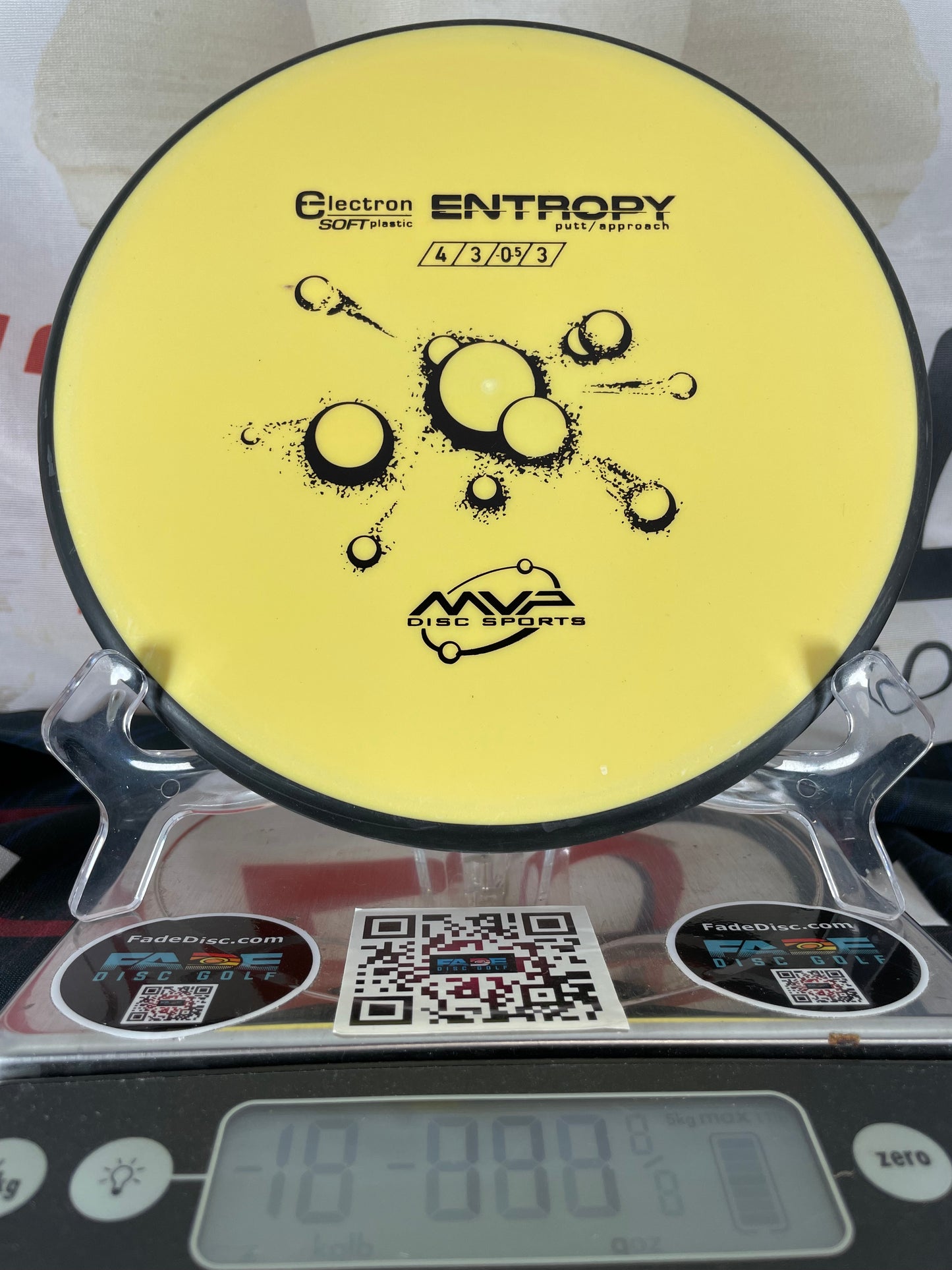 MVP Entropy Electron Soft 171g Yellow Putter