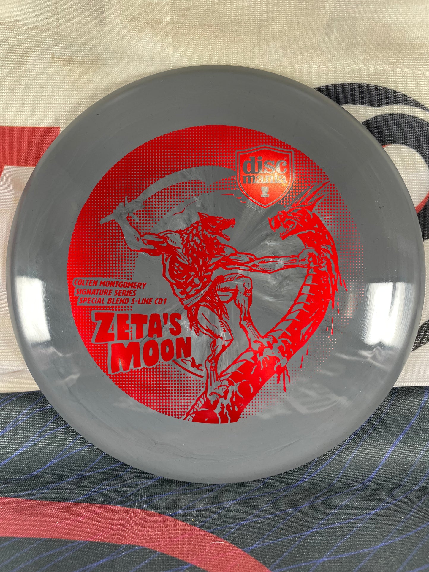 Discmania CD1 Special Blend S-Line Gray Zeta's Moon Distance Driver