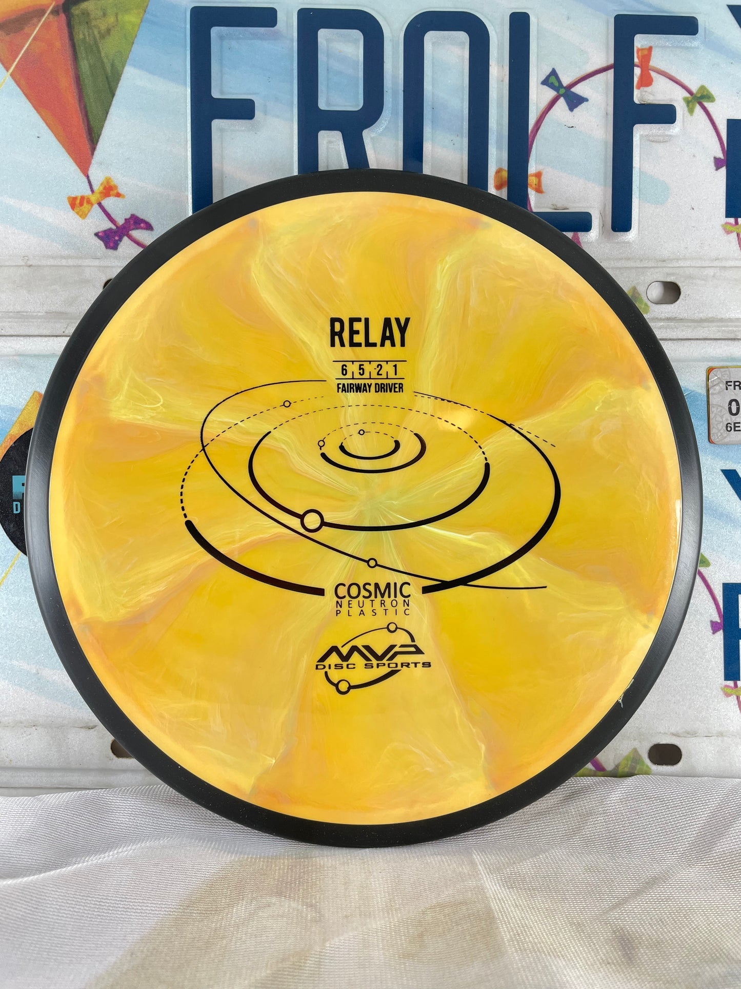 MVP Relay Cosmic Neutron Orange 166g Fairway Driver