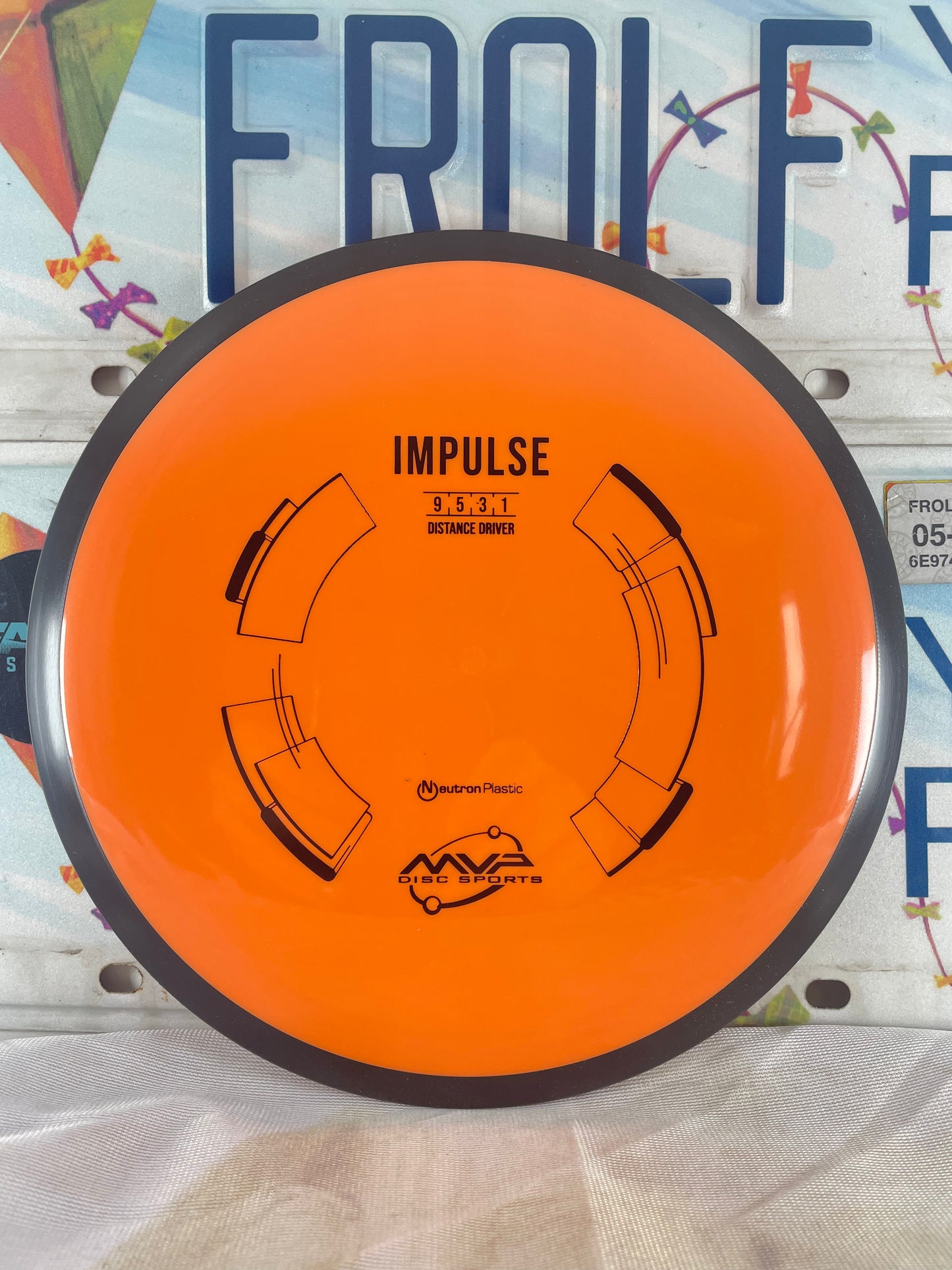 MVP Impulse Neutron Orange 160g Distance Driver
