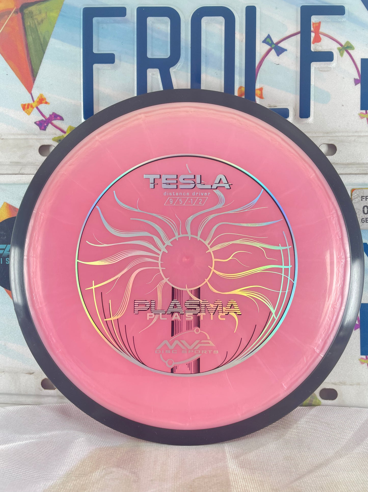 MVP Tesla Plasma Pink 171g Distance Driver