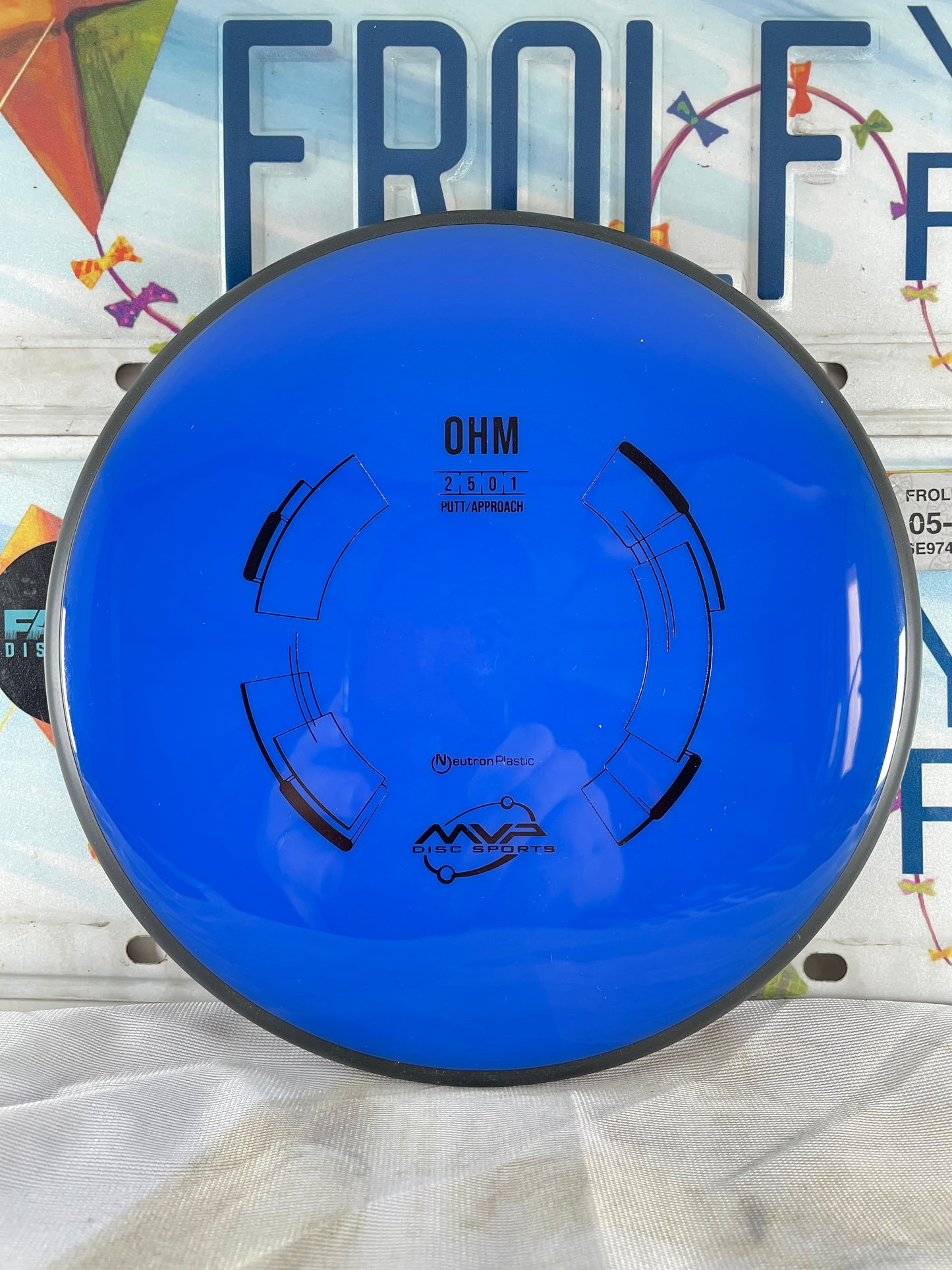 MVP Ohm Neutron Blue 172g Putter