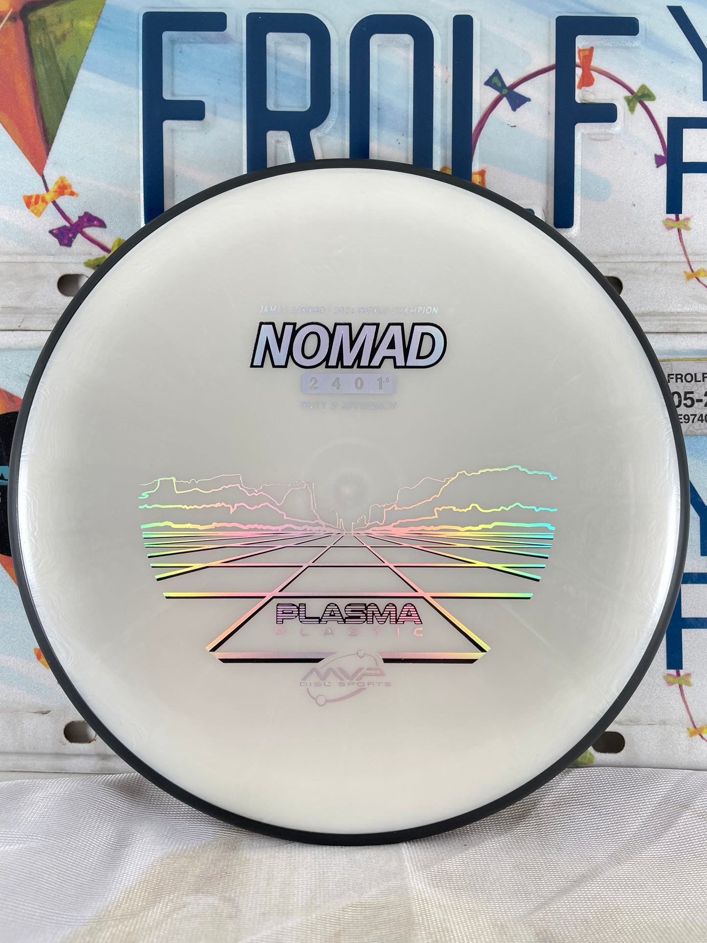 MVP Nomad Plasma White 167g Putter