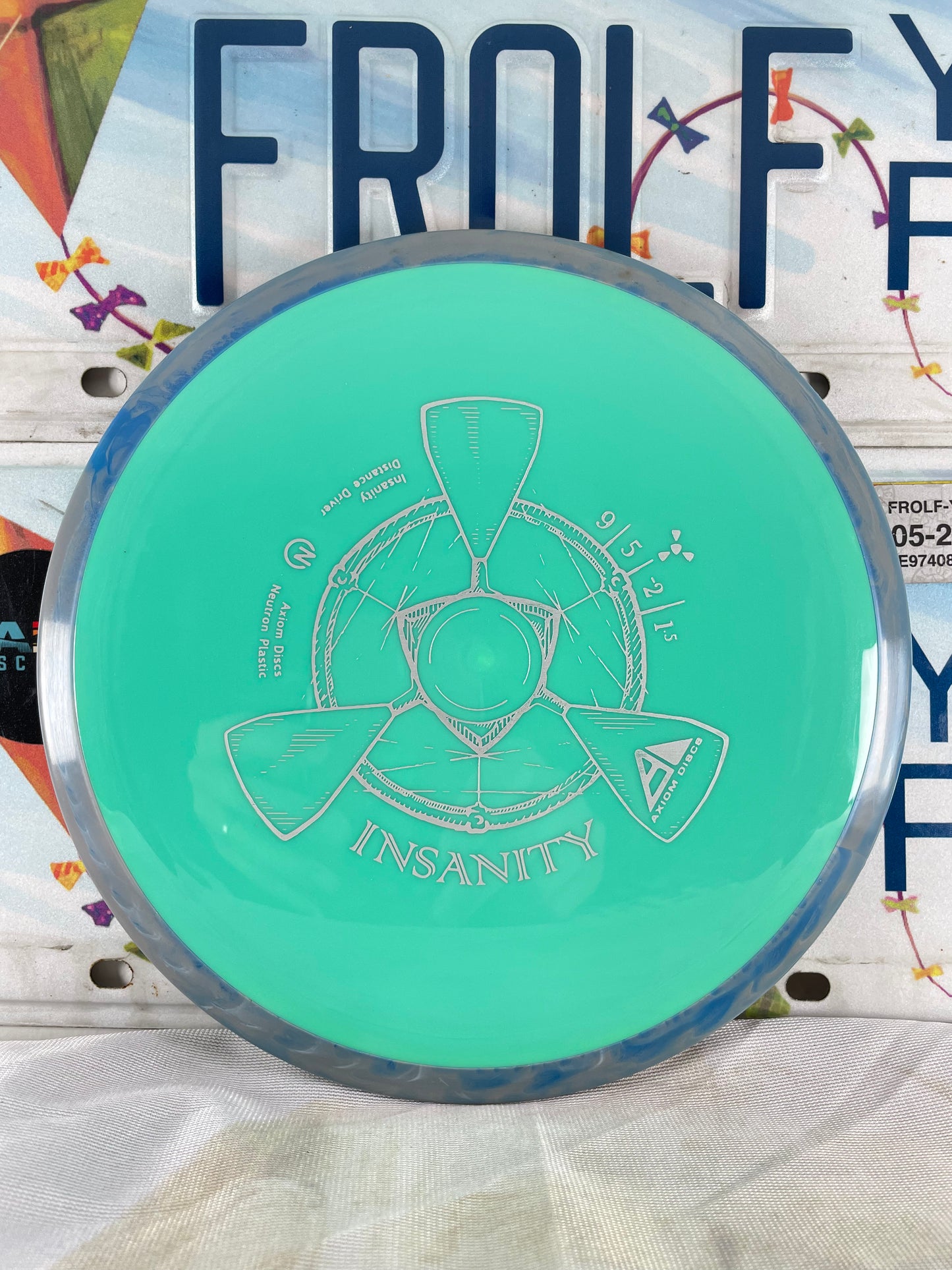 Axiom Insanity Neutron Green 170g Distance Driver