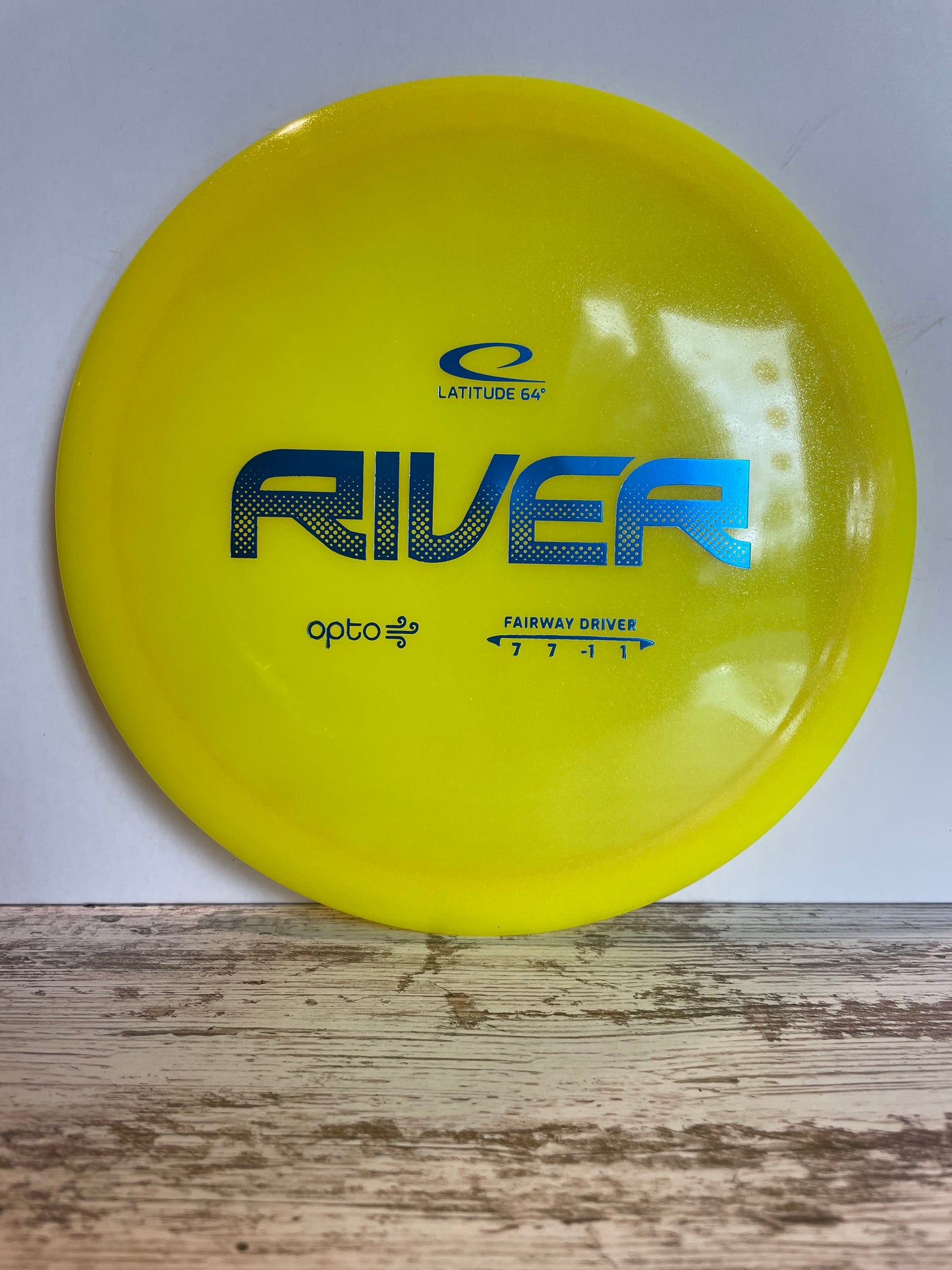 Latitude 64 River Opto Air Fairway Driver Yellow 158g