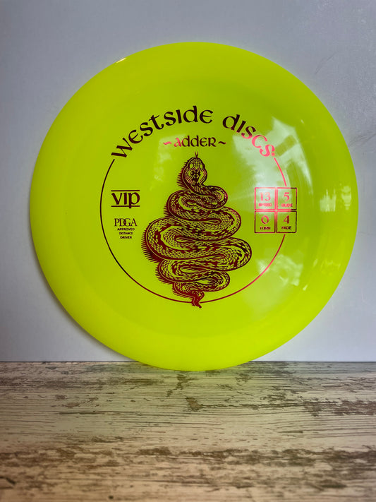 Westside Adder VIP Distance Driver Yellow 170g