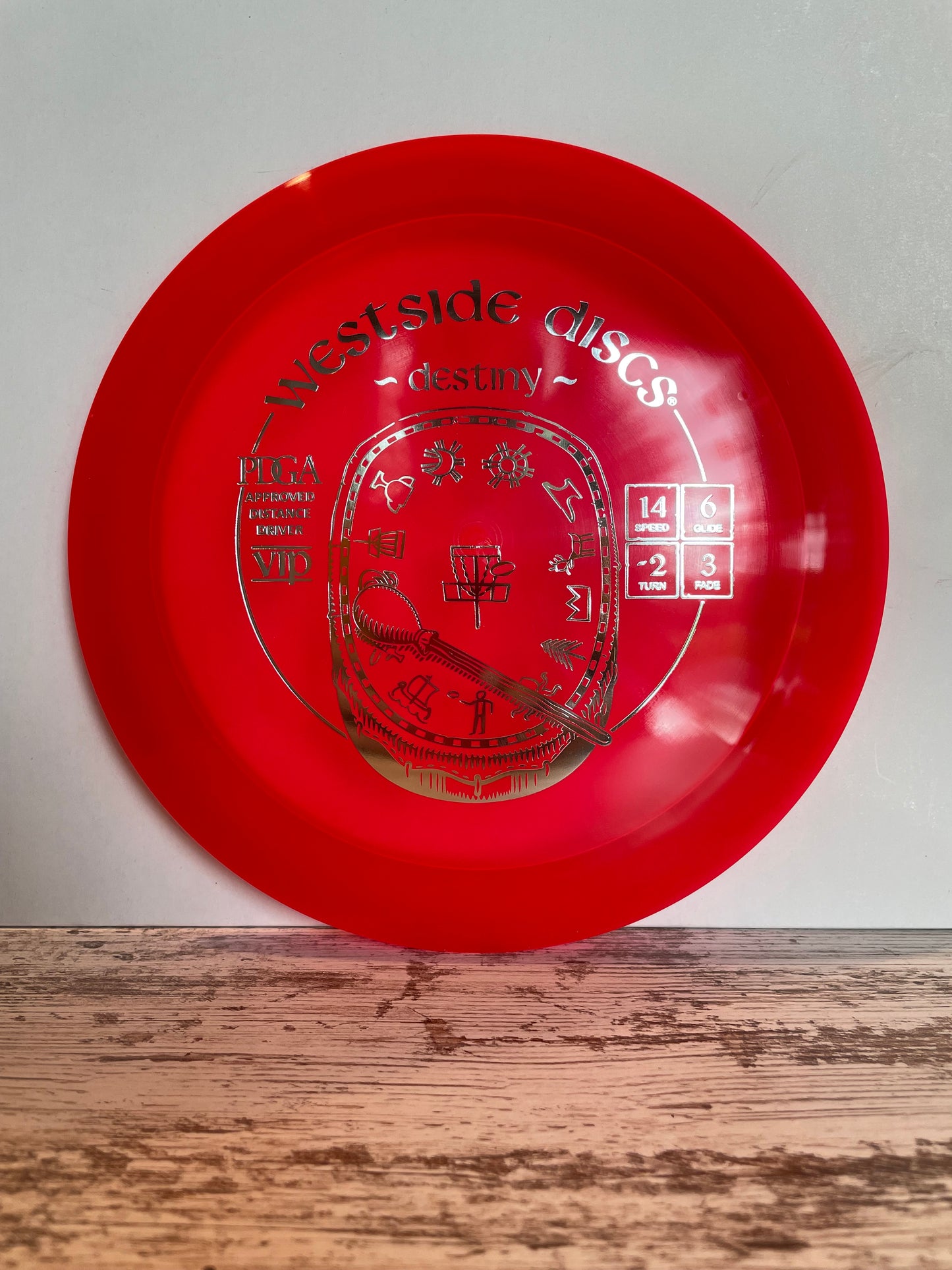 Westside Destiny VIP Distance Driver Red 171g