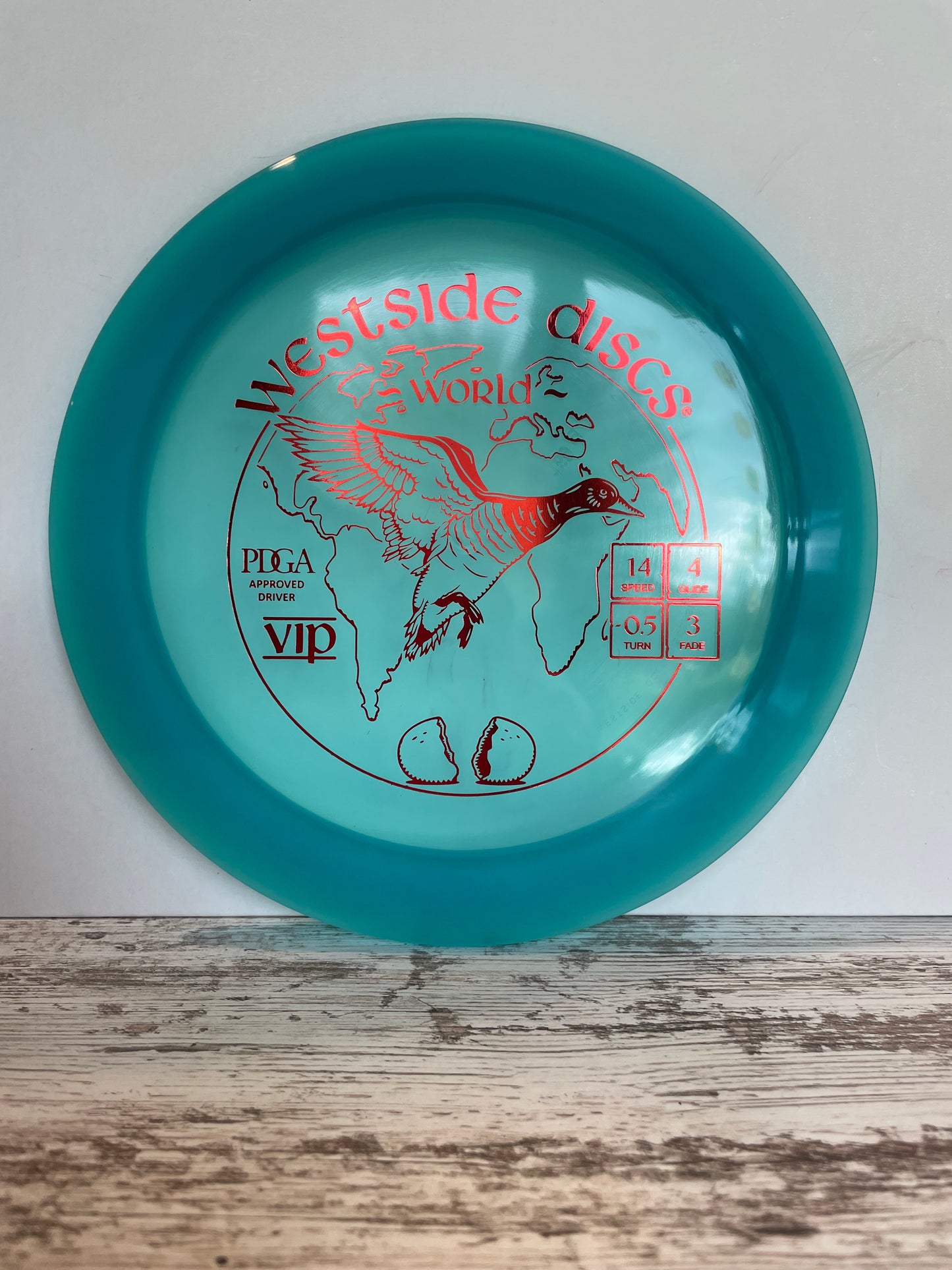 Westside World VIP Distance Driver Blue 169g