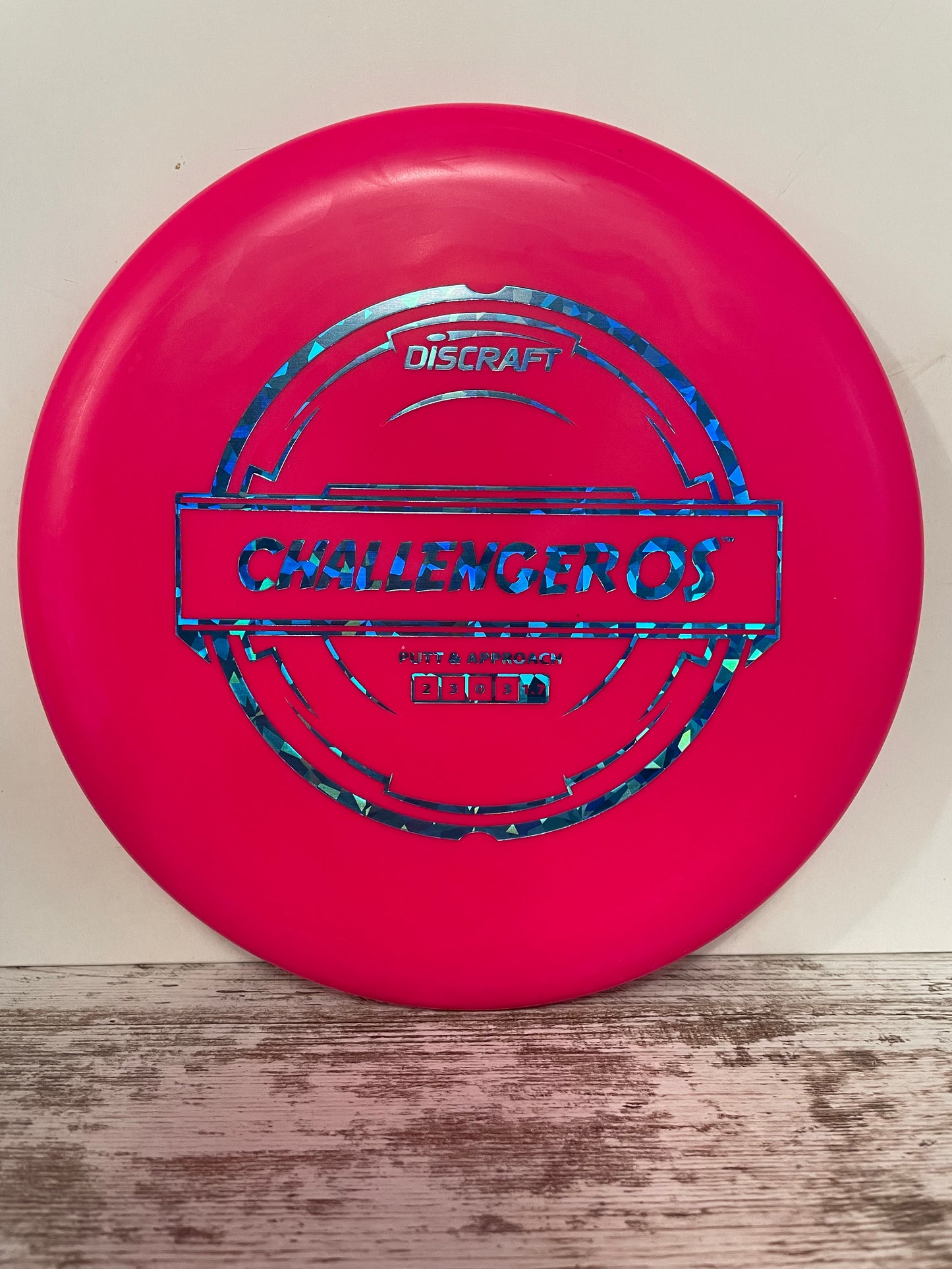 Discraft Challenger OS Putter Line Red 174g Putter