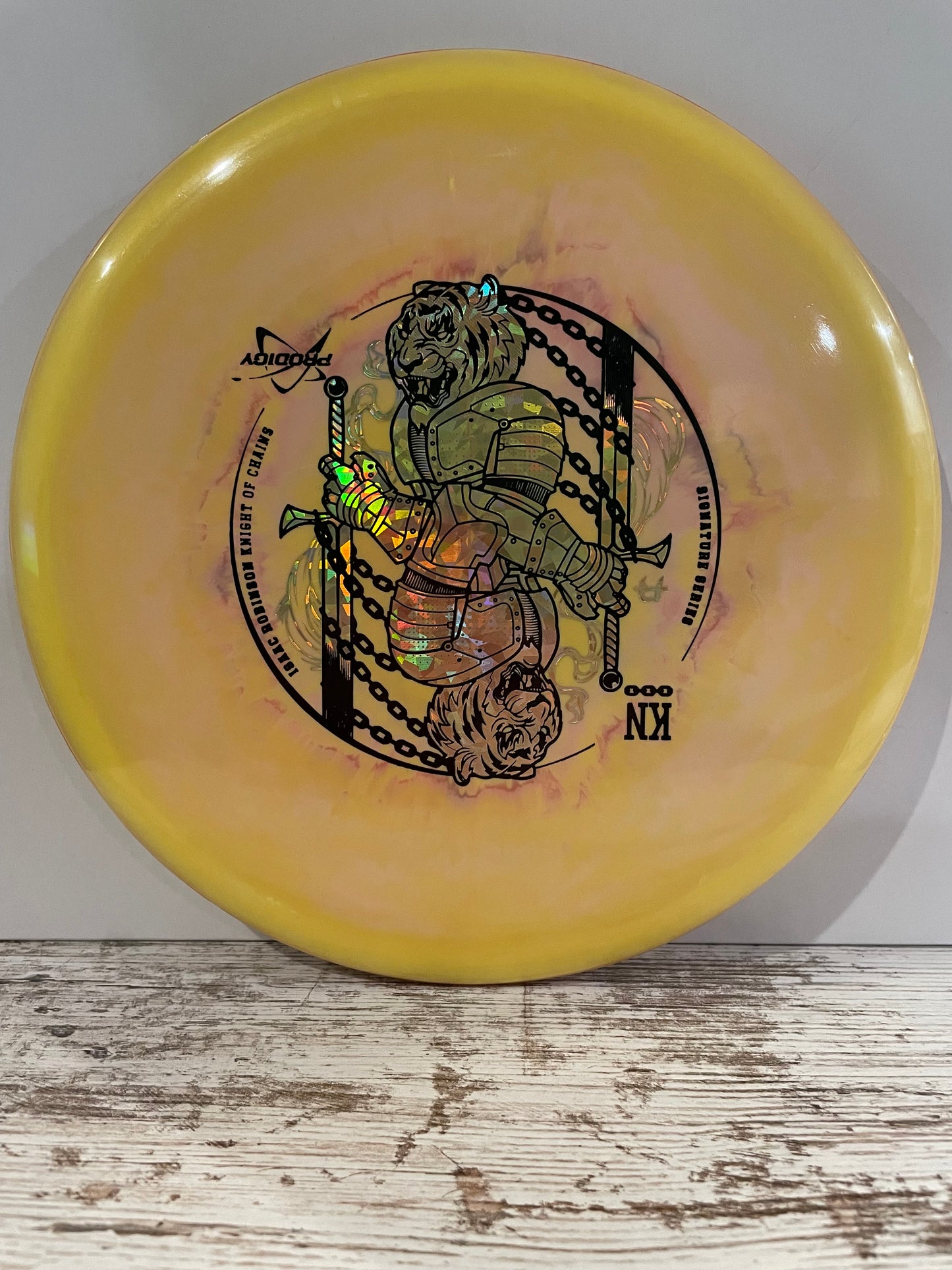 Prodigy M4 500 Spectrum Isaac Robinson Knight of Chains Signature Series Midrange Yellow-Orange 180g