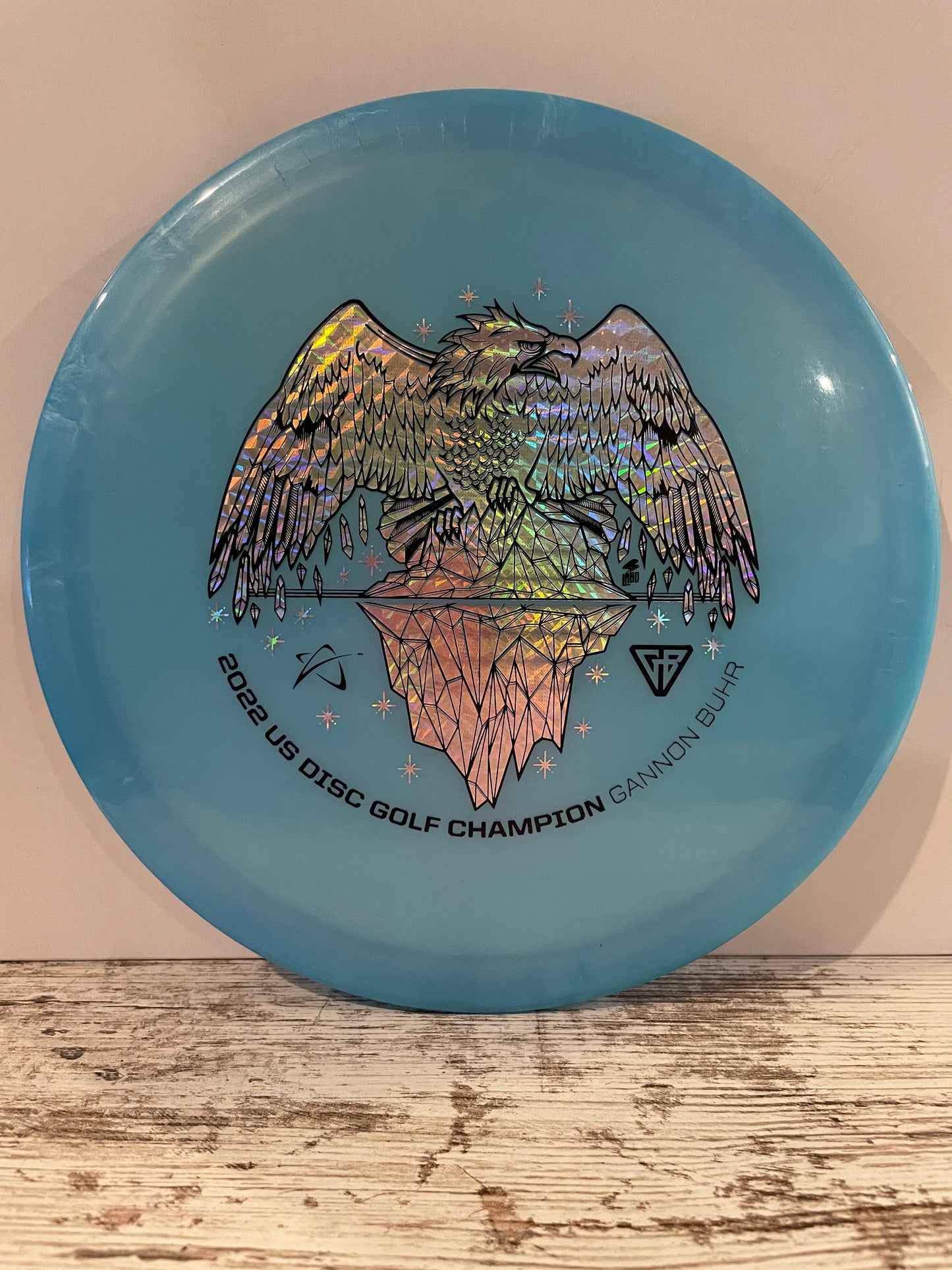 Prodigy MX-1 500 Gannon Buhr 2022 USDG Champion Permafrost Midrange Purple 176g