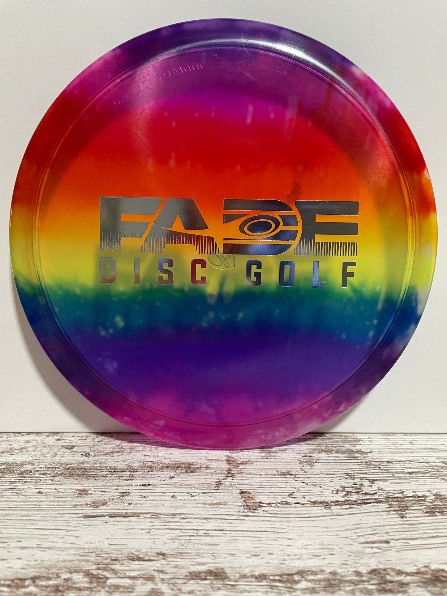 Innova Roc3 Champion I-Dye Rainbow 180g Fade Disc Golf Custom Stamp Midrange