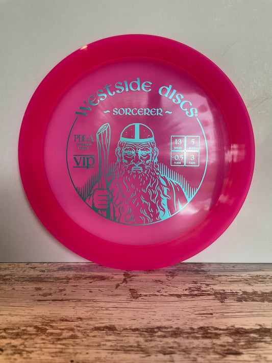 Westside Sorcerer VIP Distance Driver Pink 169g